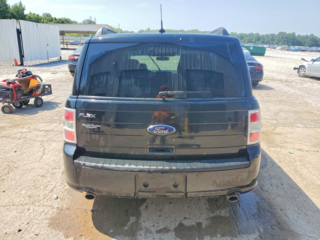 2013 Ford Flex Se Blue vin: 2FMGK5B8XDBD29636