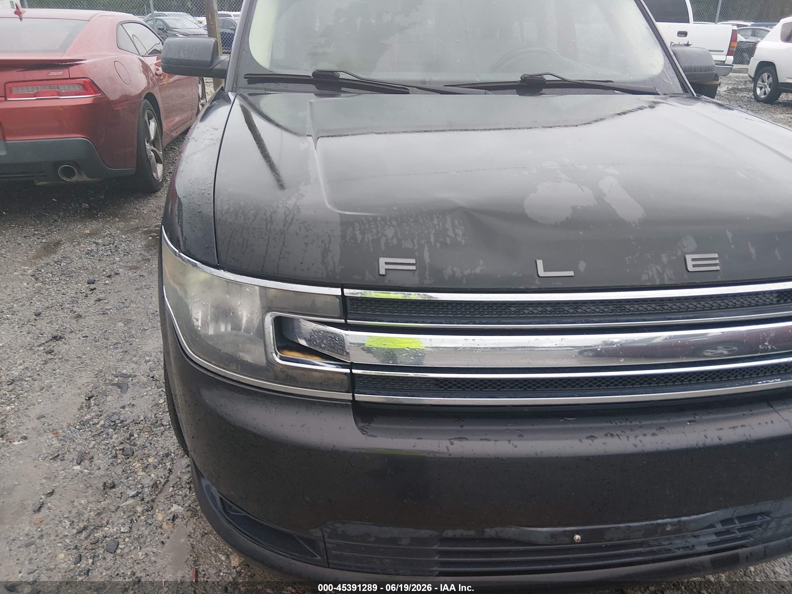 2013 Ford Flex Se Black vin: 2FMGK5B8XDBD34951