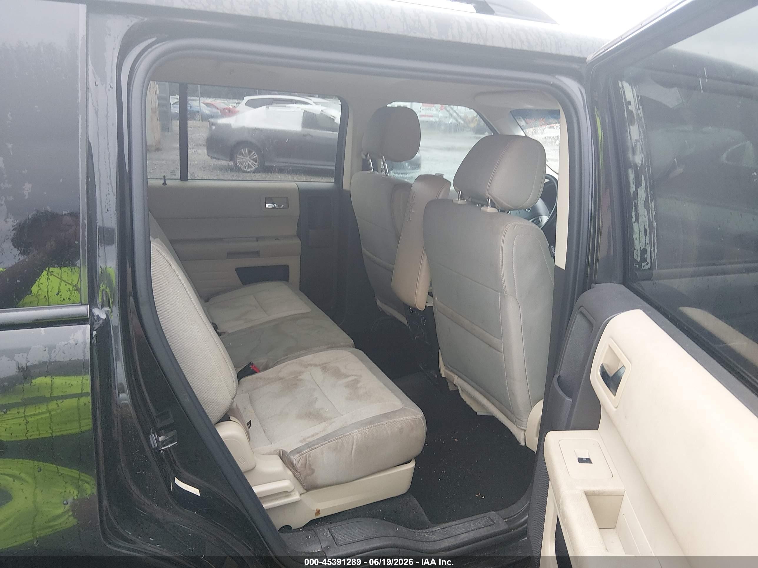 2013 Ford Flex Se Black vin: 2FMGK5B8XDBD34951