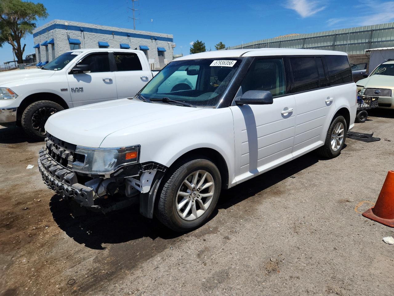 2014 Ford Flex Se Белый vin: 2FMGK5B8XEBD24910