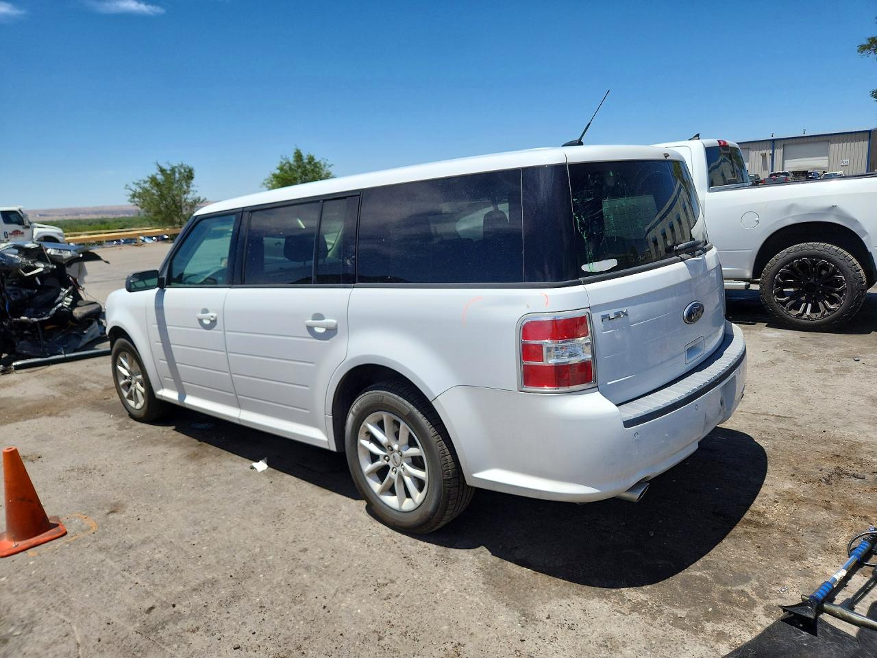 2014 Ford Flex Se Белый vin: 2FMGK5B8XEBD24910