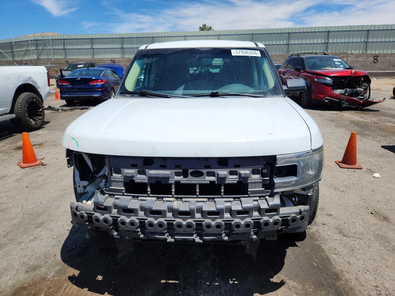 2014 Ford Flex Se Белый vin: 2FMGK5B8XEBD24910