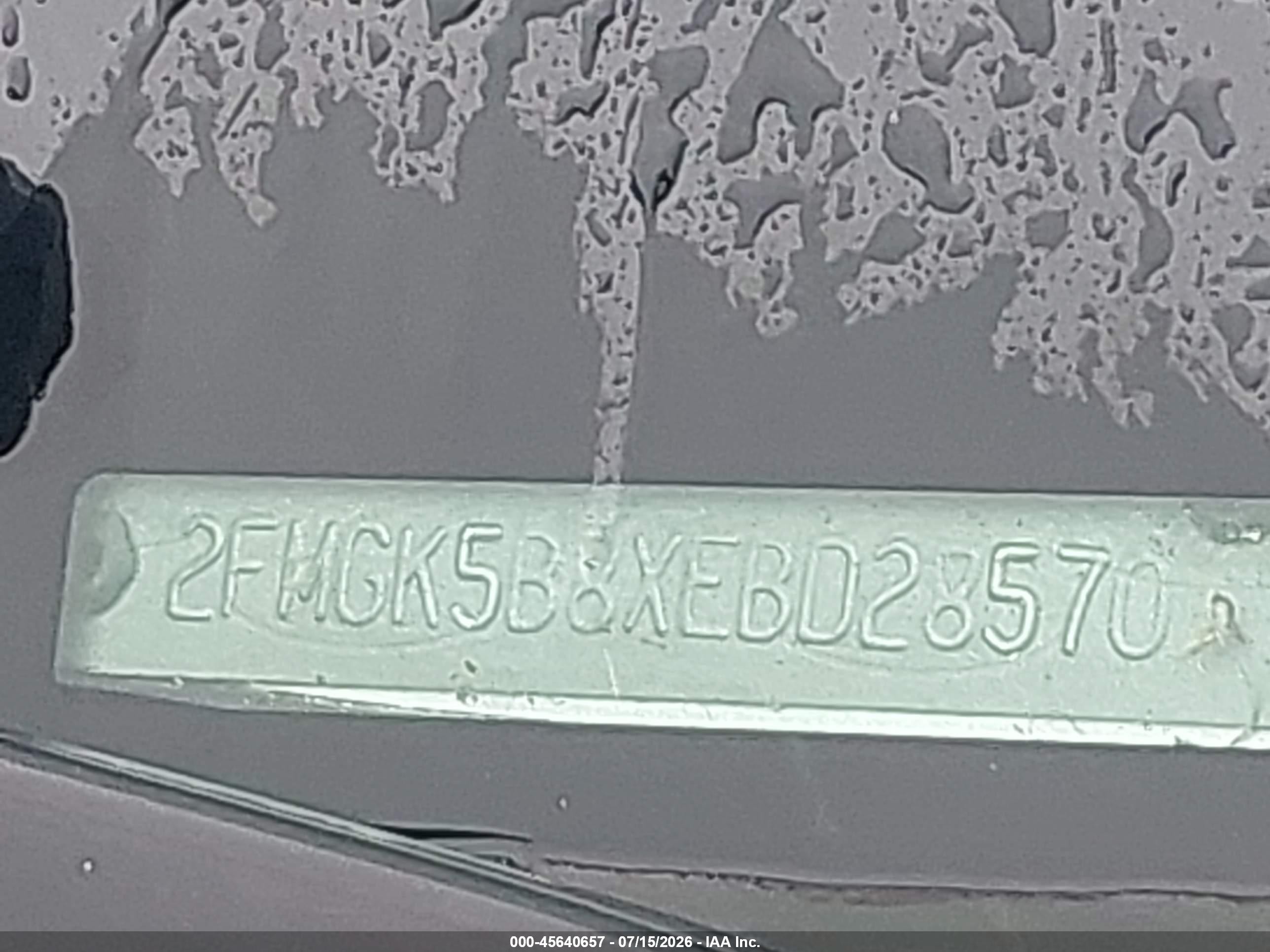 2014 Ford Flex Se Silver vin: 2FMGK5B8XEBD28570