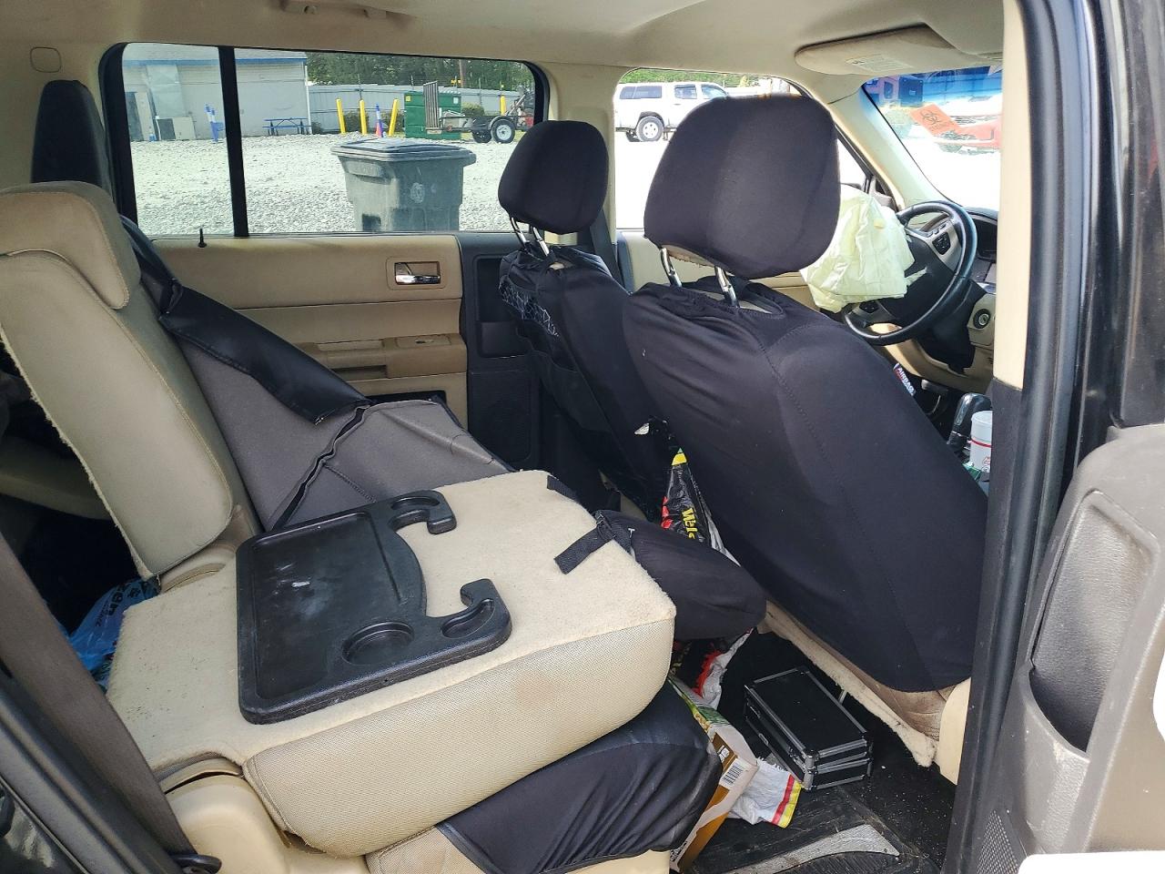 2014 Ford Flex Se Black vin: 2FMGK5B8XEBD30190