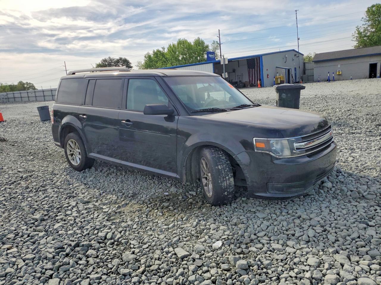2014 Ford Flex Se Black vin: 2FMGK5B8XEBD30190