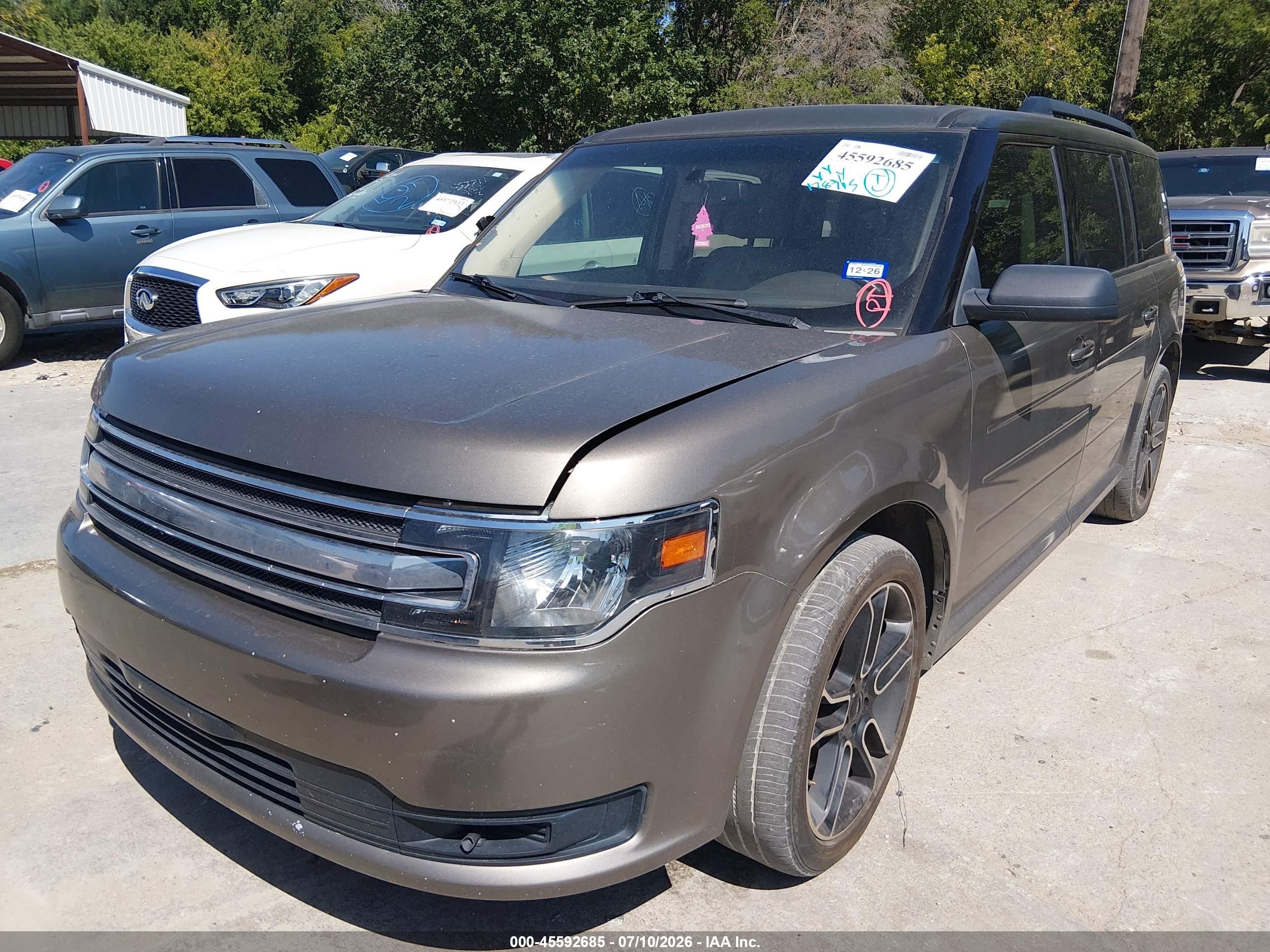 2014 Ford Flex Se Серый vin: 2FMGK5B8XEBD40749
