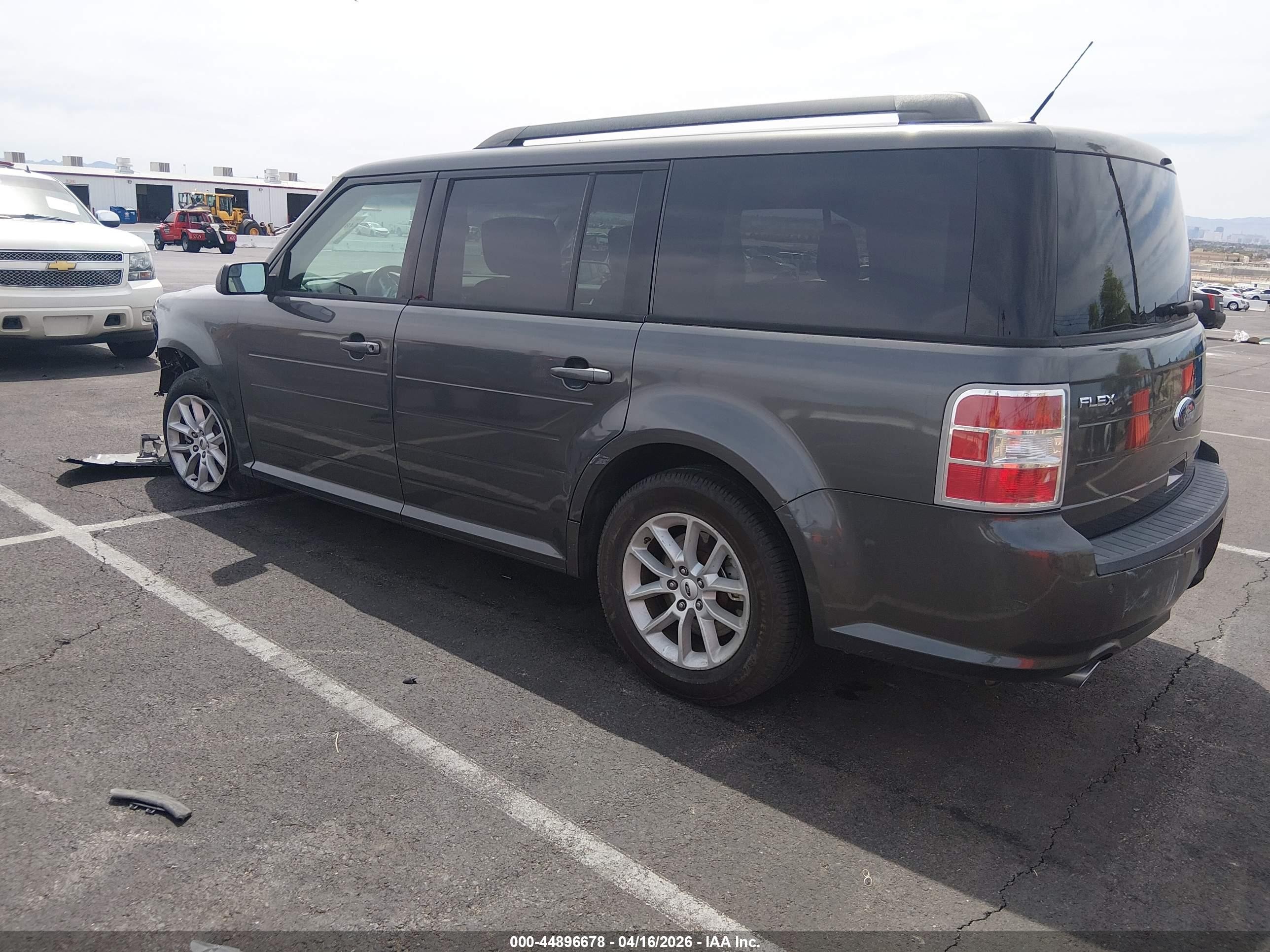 2015 Ford Flex Se Gray vin: 2FMGK5B8XFBA11924