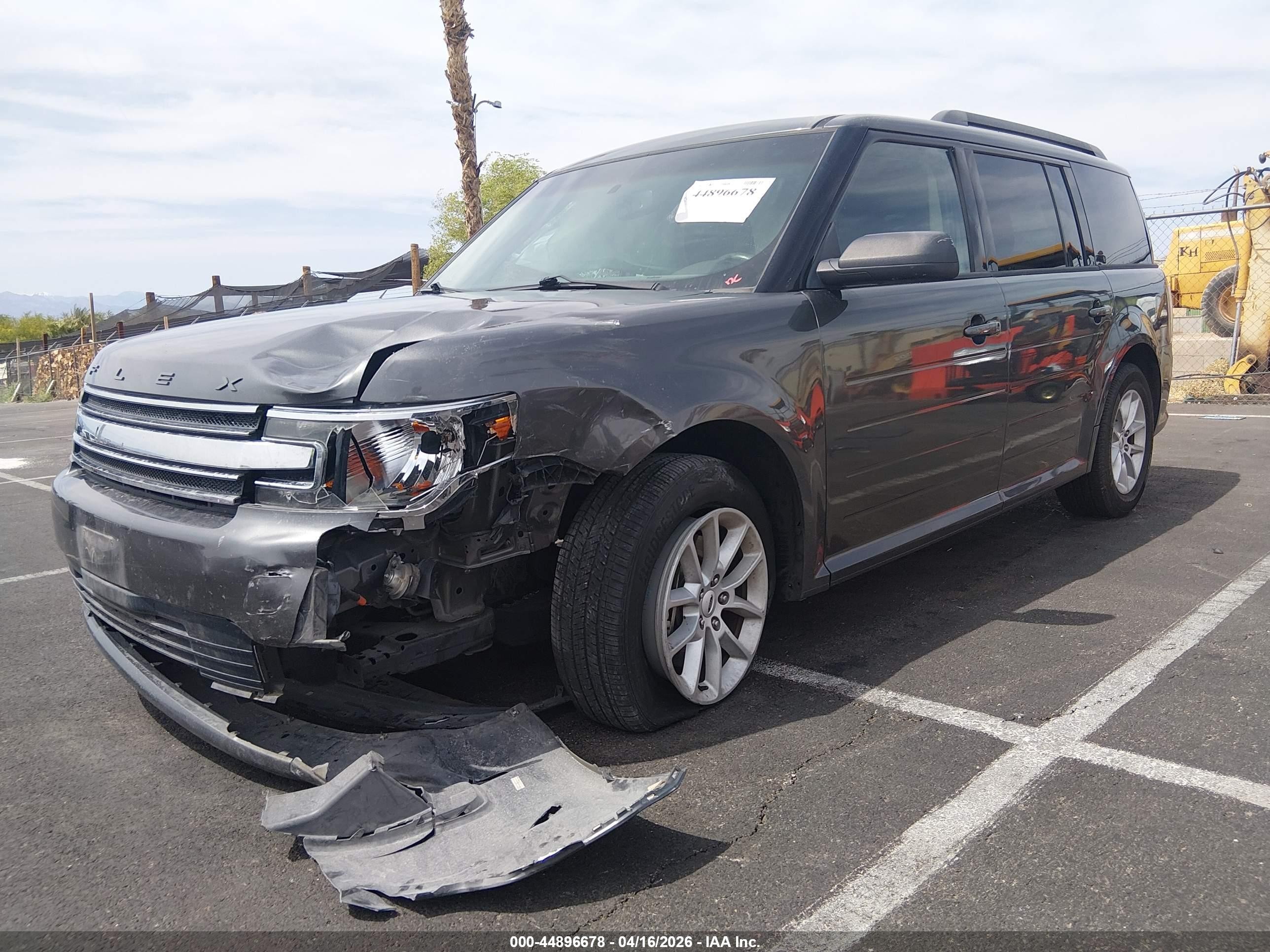 2015 Ford Flex Se Gray vin: 2FMGK5B8XFBA11924