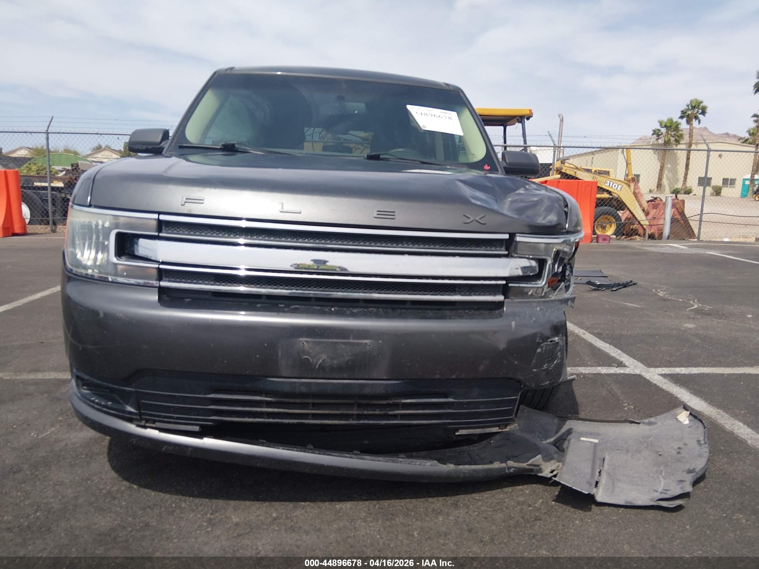 2015 Ford Flex Se Gray vin: 2FMGK5B8XFBA11924