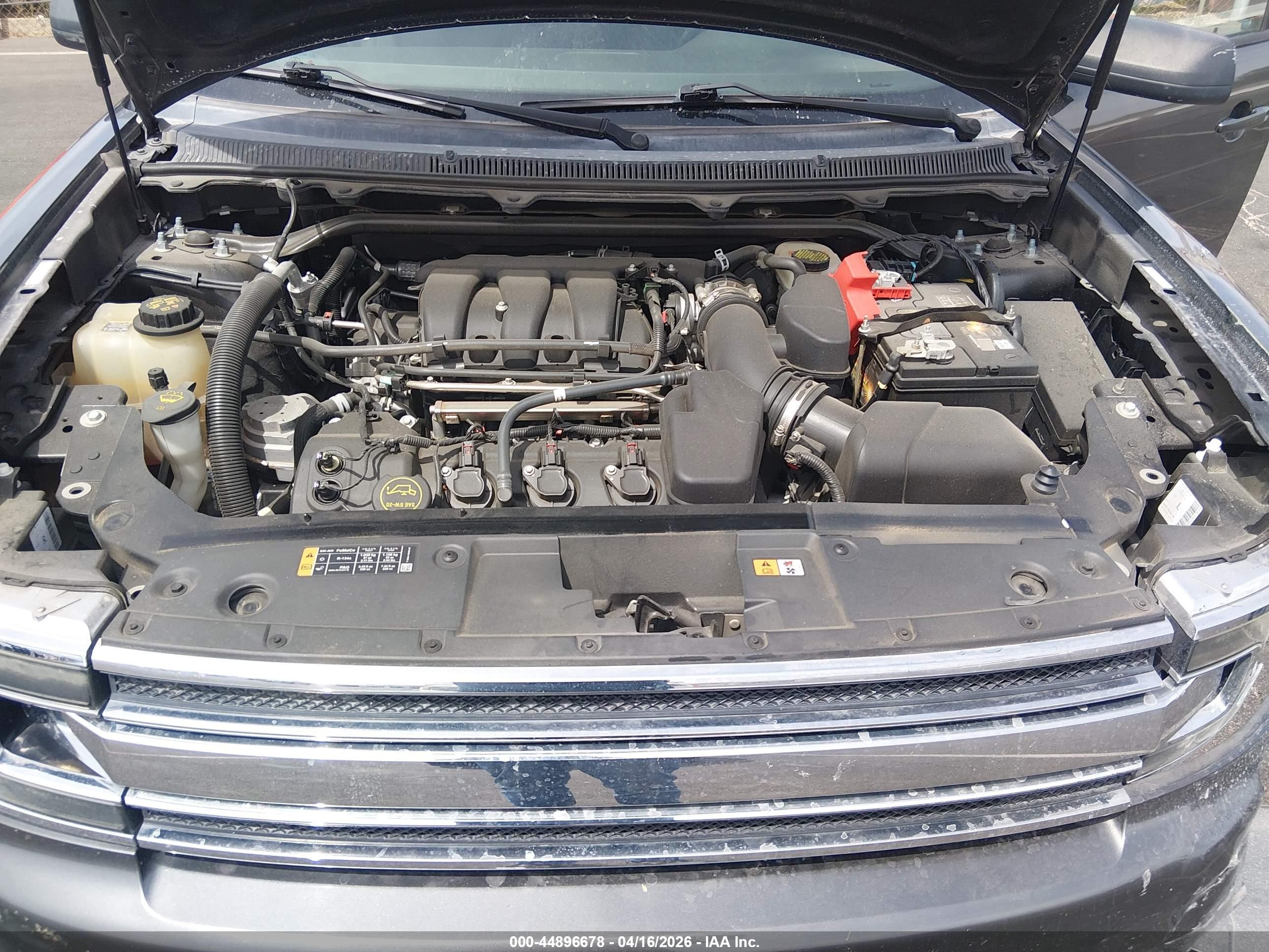 2015 Ford Flex Se Gray vin: 2FMGK5B8XFBA11924