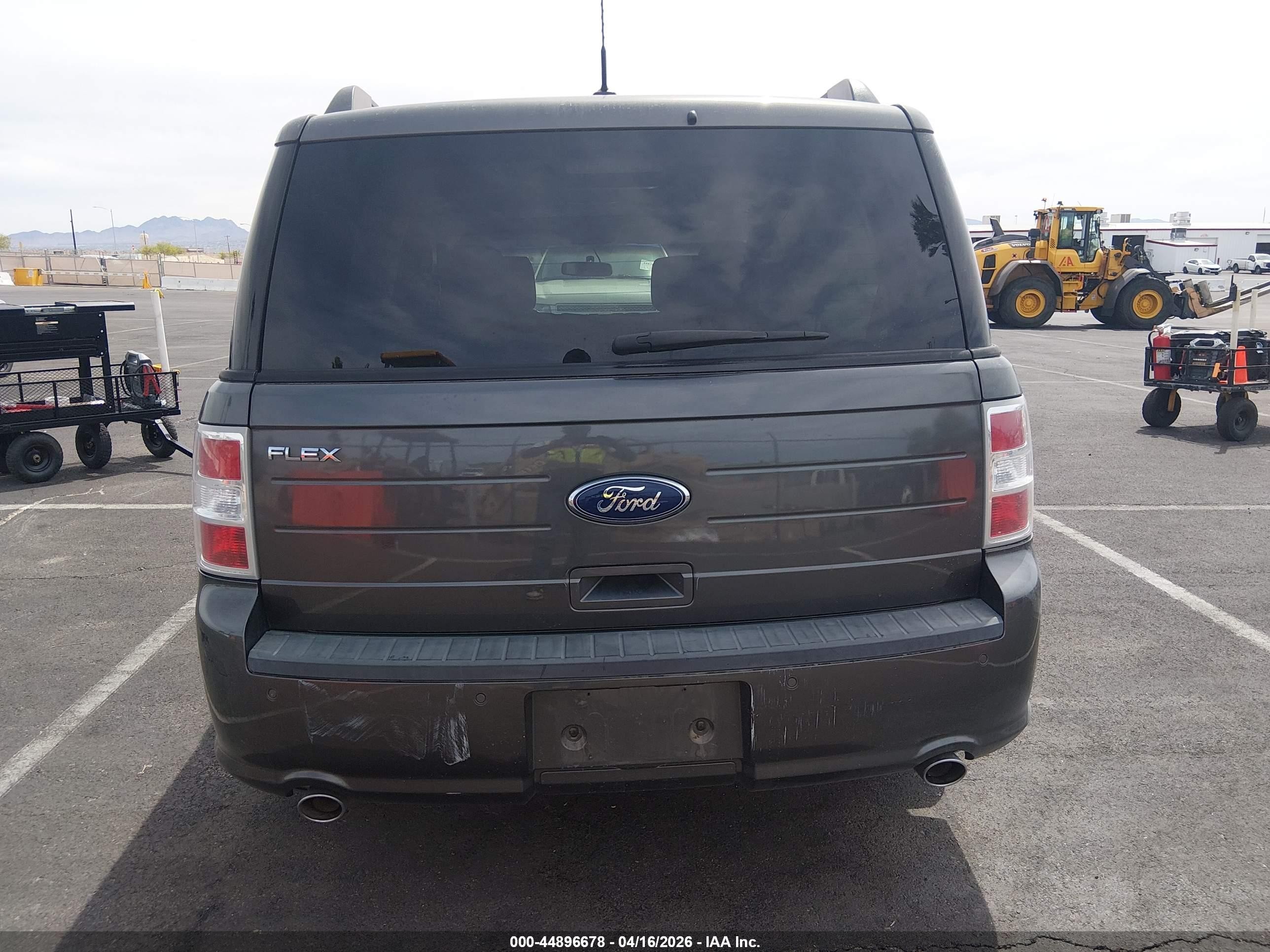 2015 Ford Flex Se Gray vin: 2FMGK5B8XFBA11924