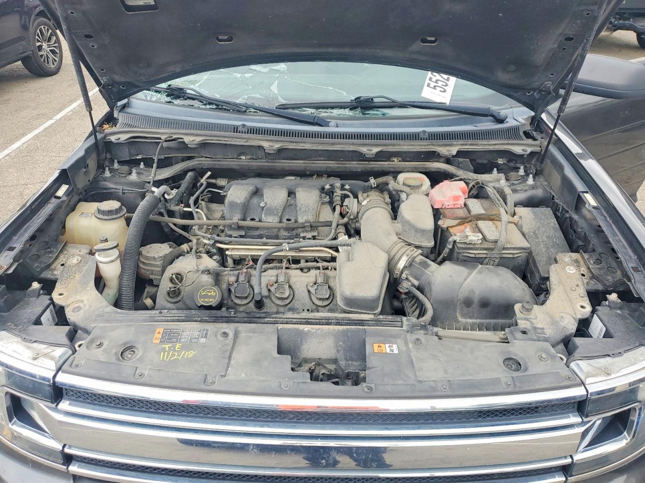 2015 Ford Flex Se Серый vin: 2FMGK5B8XFBA20770