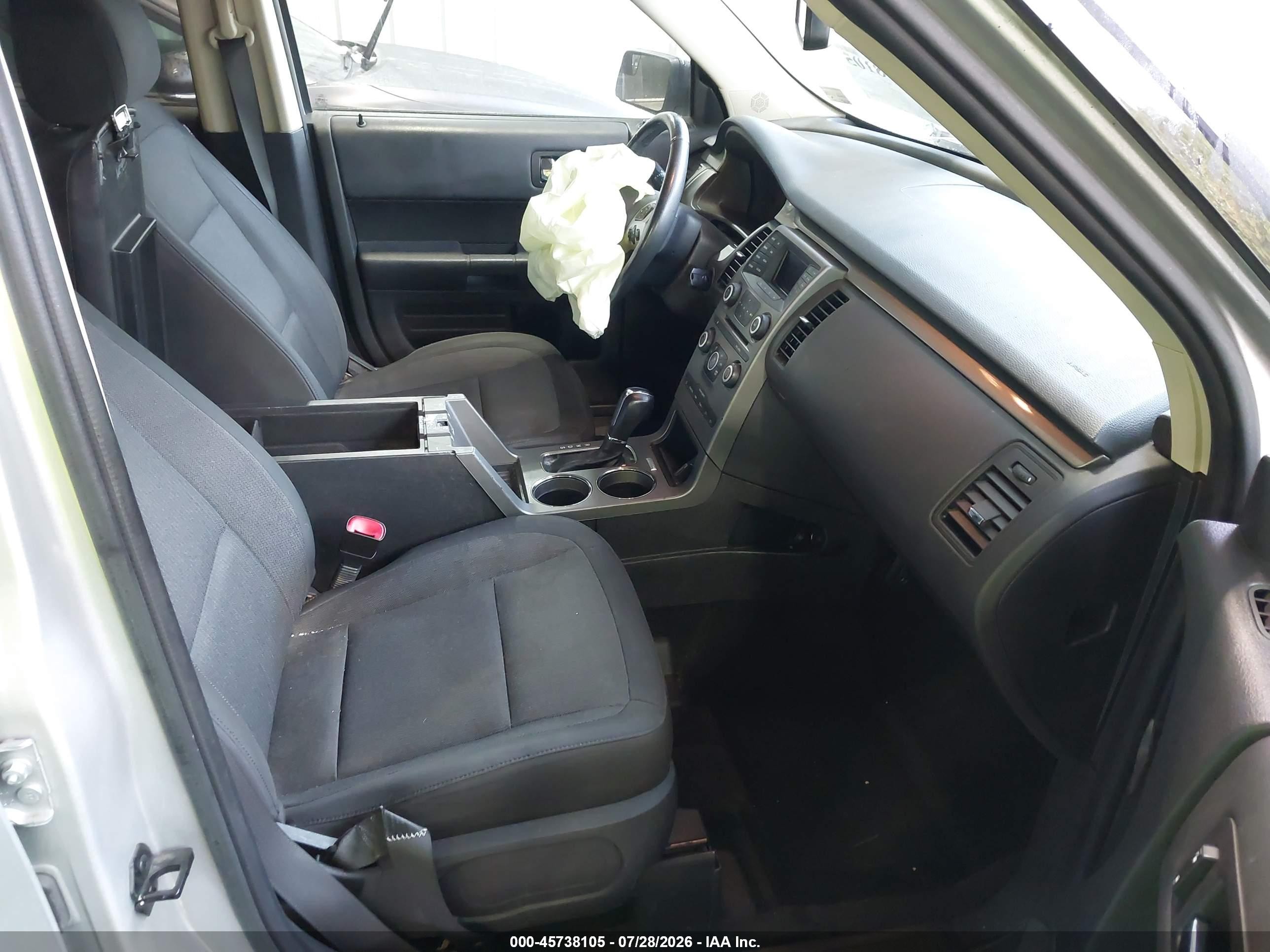 2017 Ford Flex Se Silver vin: 2FMGK5B8XHBA07682