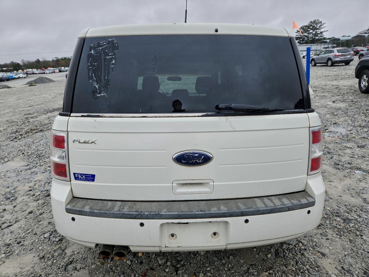 2010 Ford Flex Se White vin: 2FMGK5BC0ABA10679