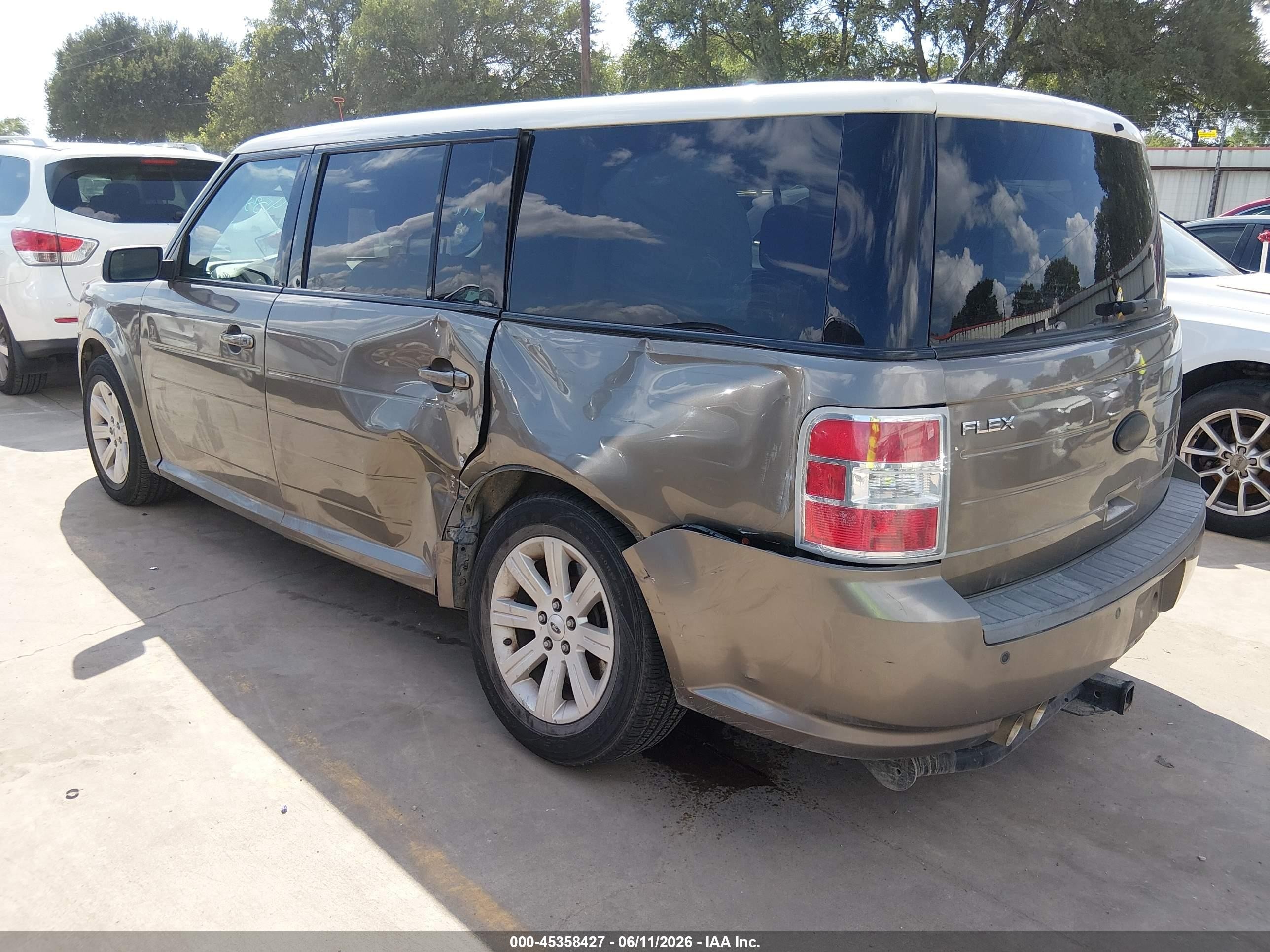 2012 Ford Flex Se Brown vin: 2FMGK5BC0CBD14789