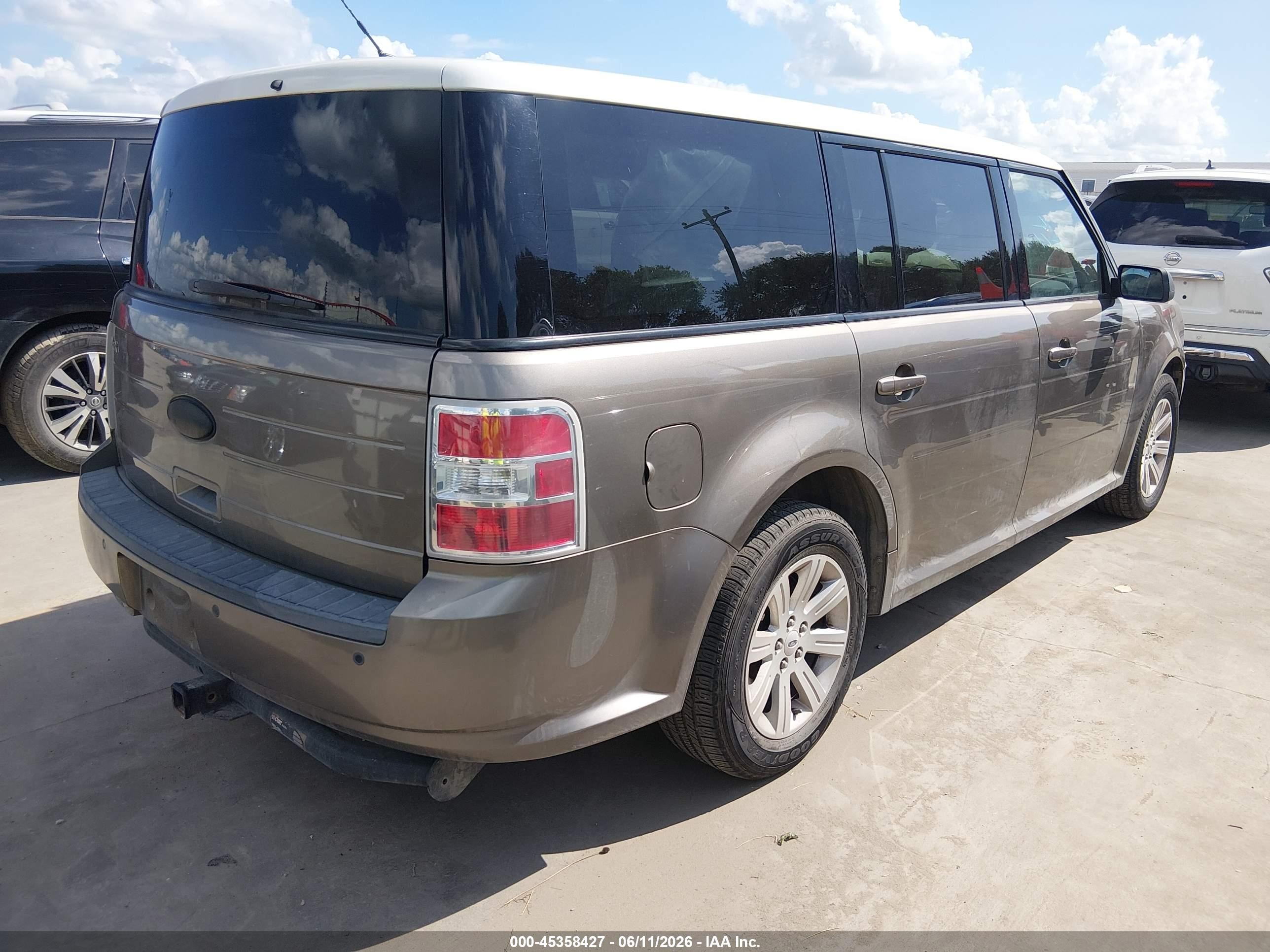 2012 Ford Flex Se Brown vin: 2FMGK5BC0CBD14789