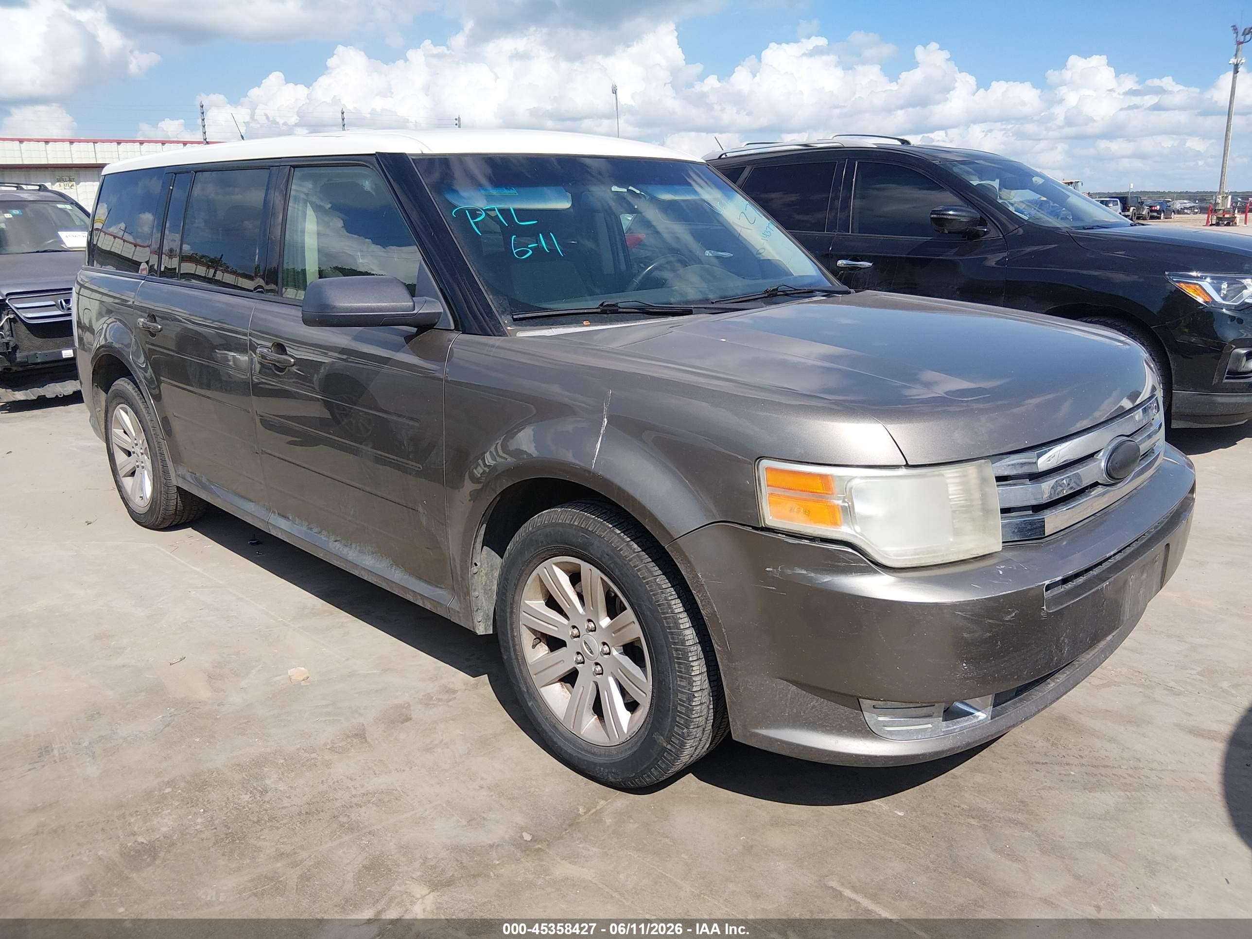 2012 Ford Flex Se Brown vin: 2FMGK5BC0CBD14789