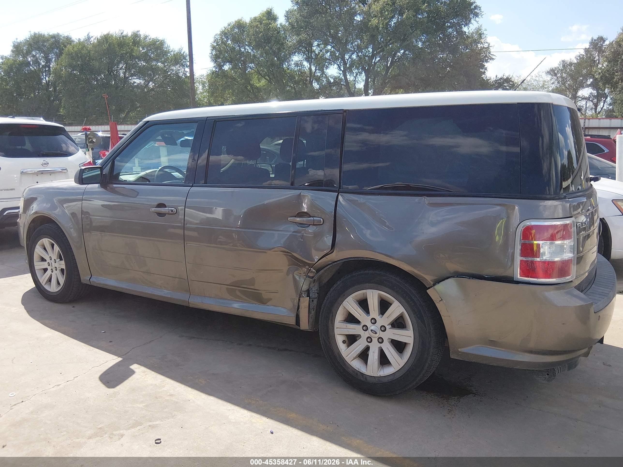 2012 Ford Flex Se Brown vin: 2FMGK5BC0CBD14789