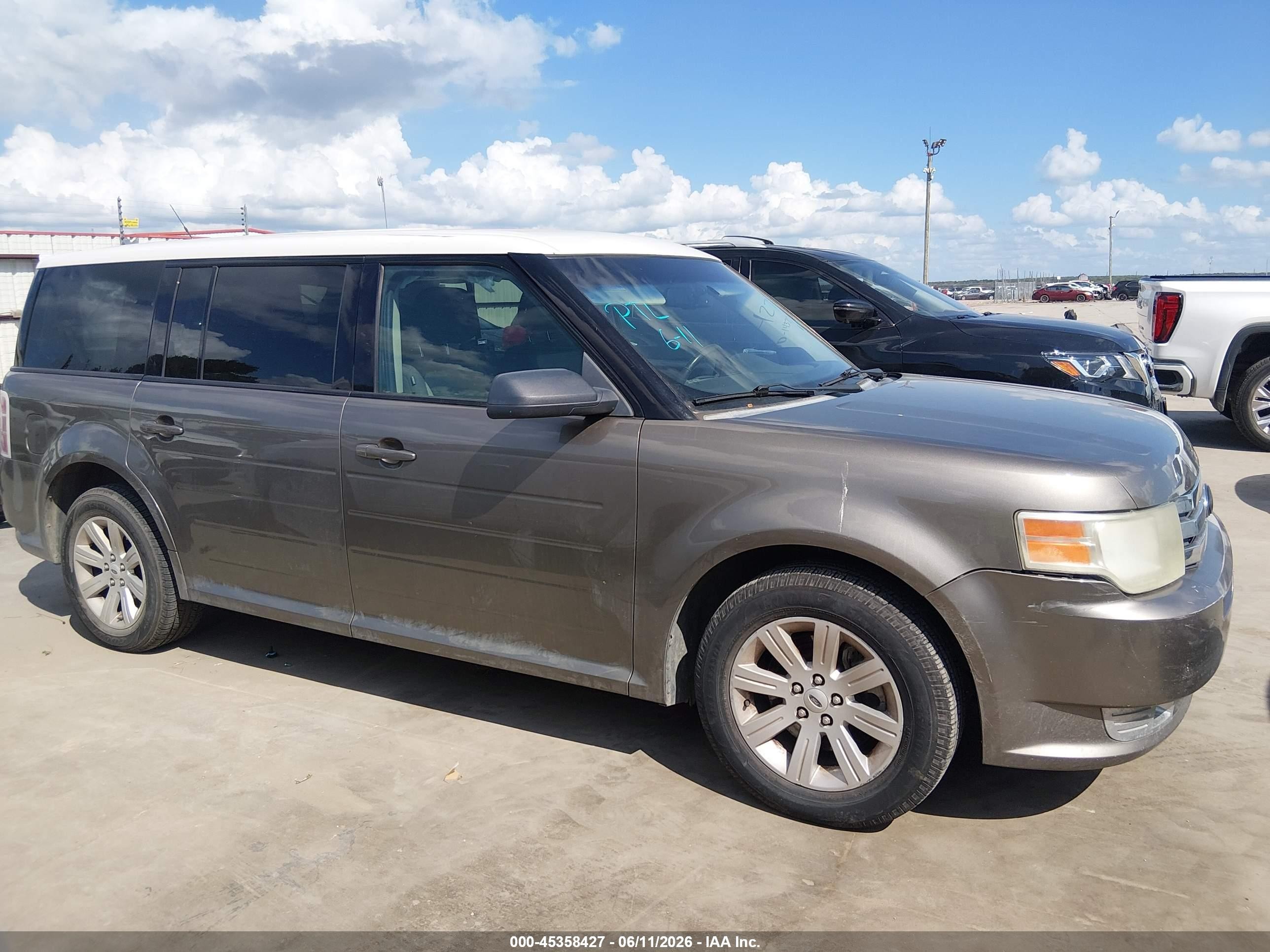 2012 Ford Flex Se Brown vin: 2FMGK5BC0CBD14789