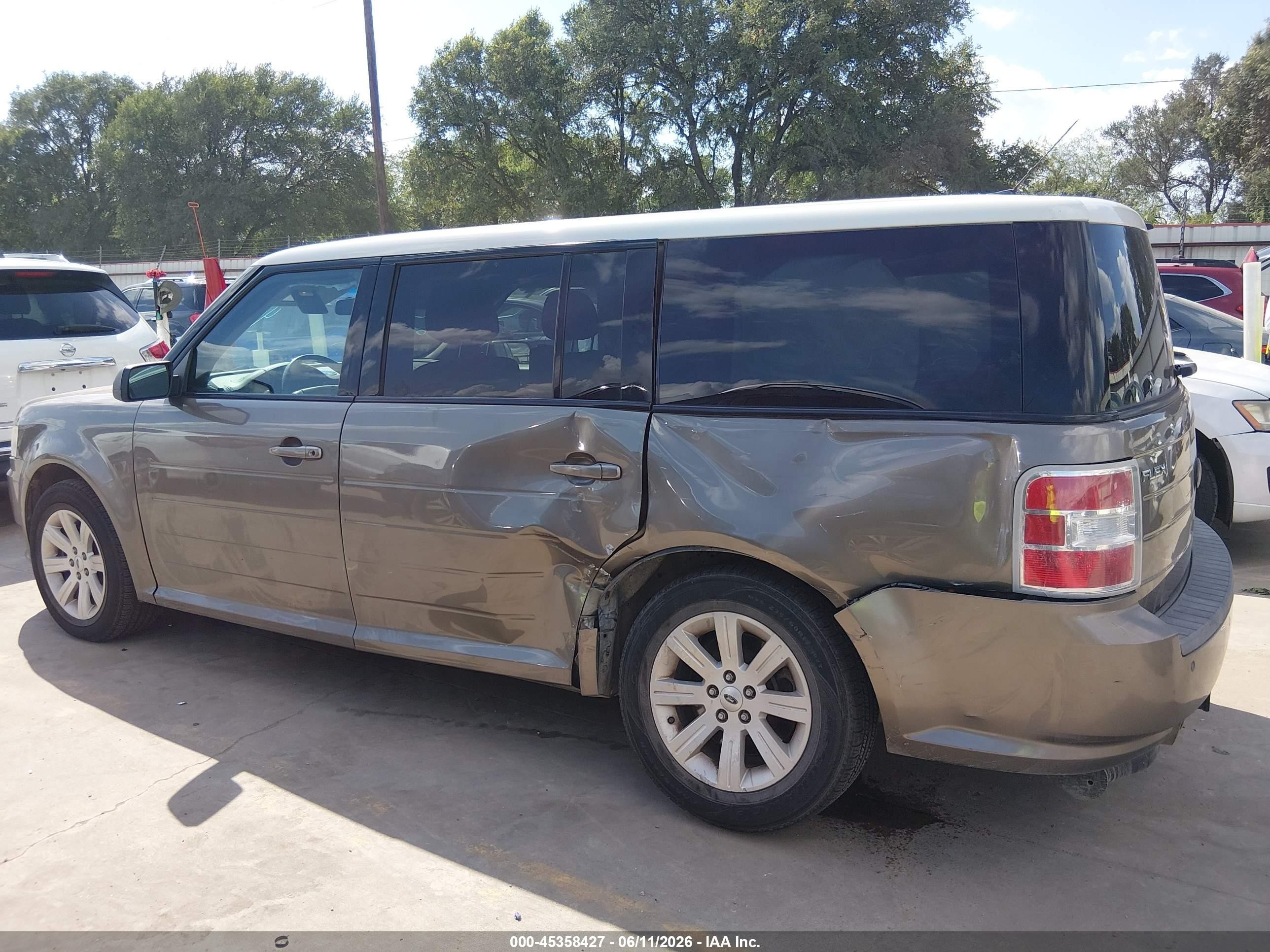 2012 Ford Flex Se Brown vin: 2FMGK5BC0CBD14789