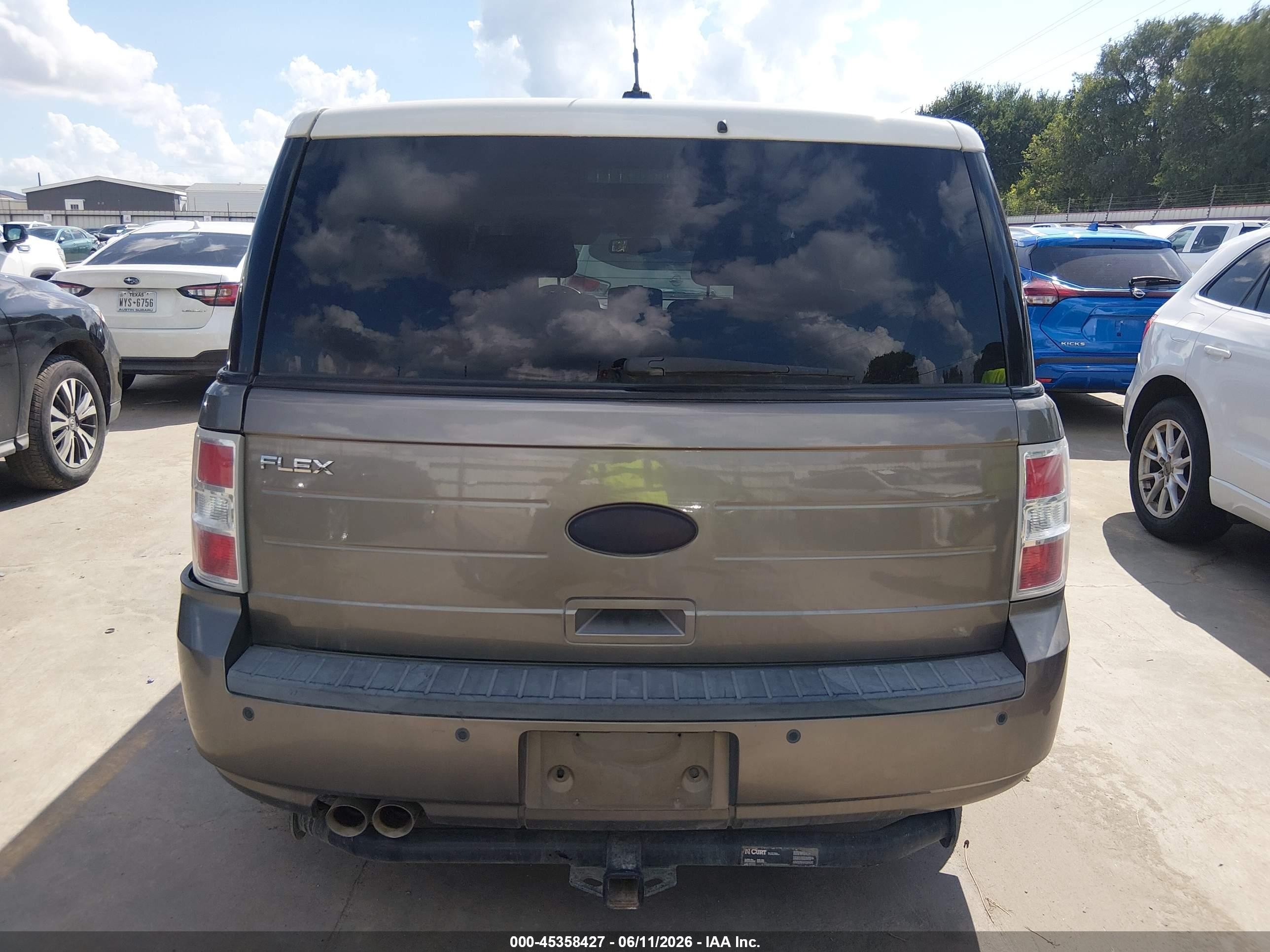 2012 Ford Flex Se Brown vin: 2FMGK5BC0CBD14789
