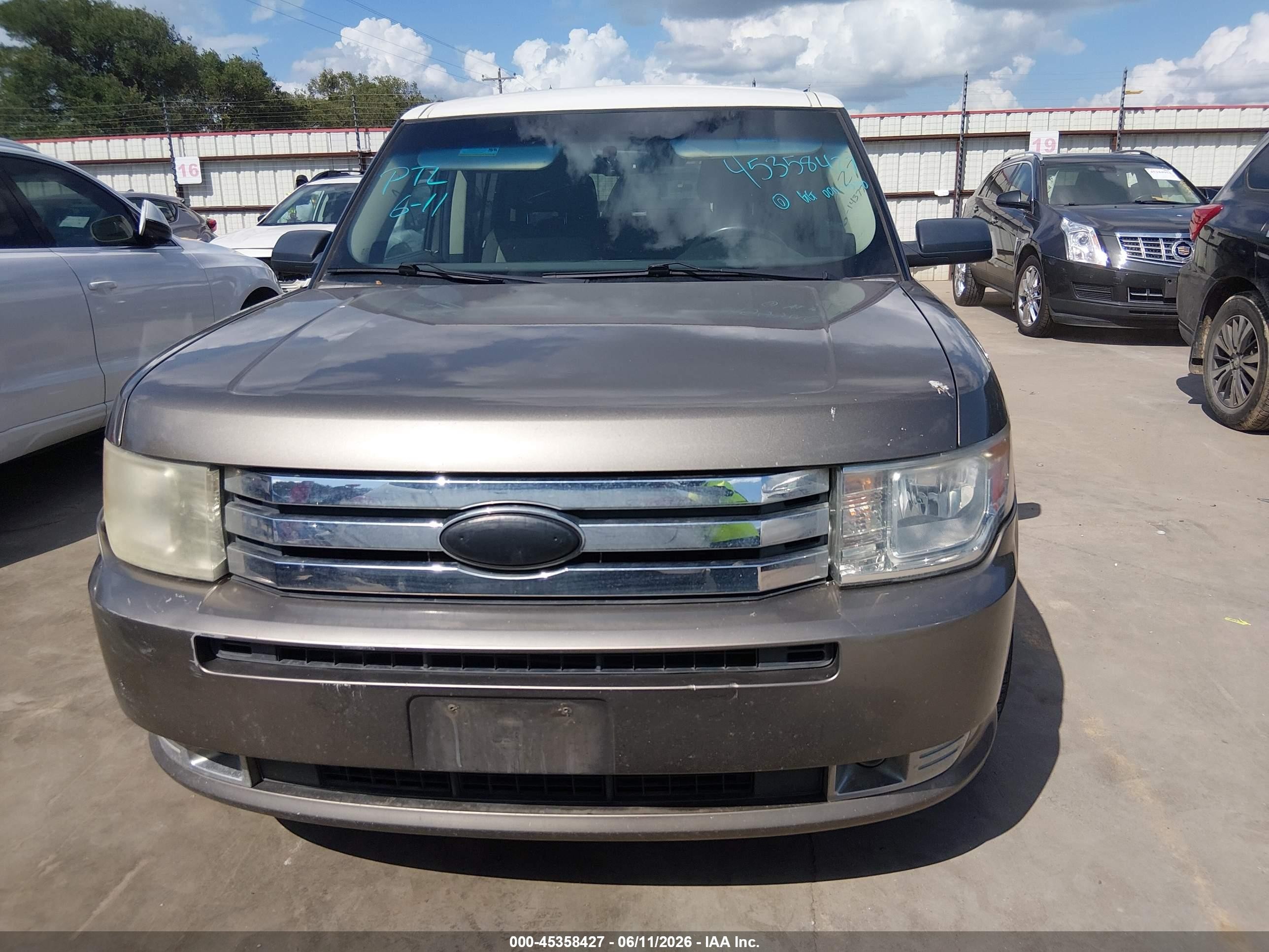 2012 Ford Flex Se Brown vin: 2FMGK5BC0CBD14789