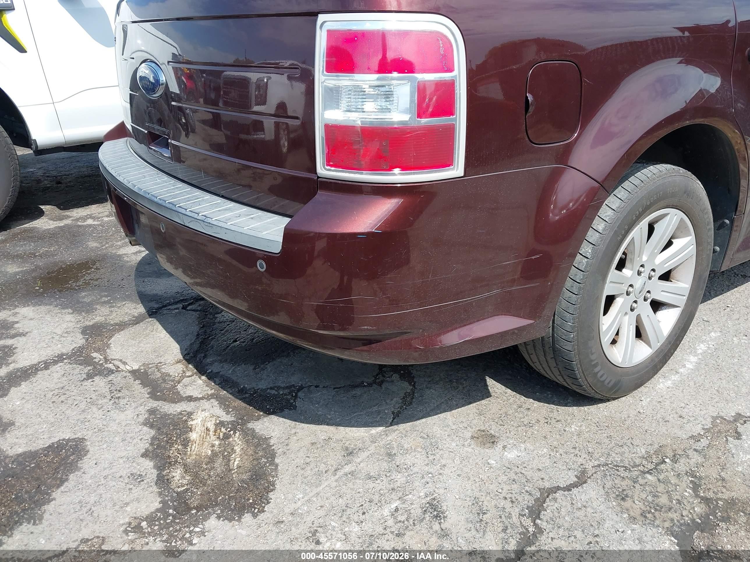 2010 Ford Flex Se Brown vin: 2FMGK5BC1ABB10435