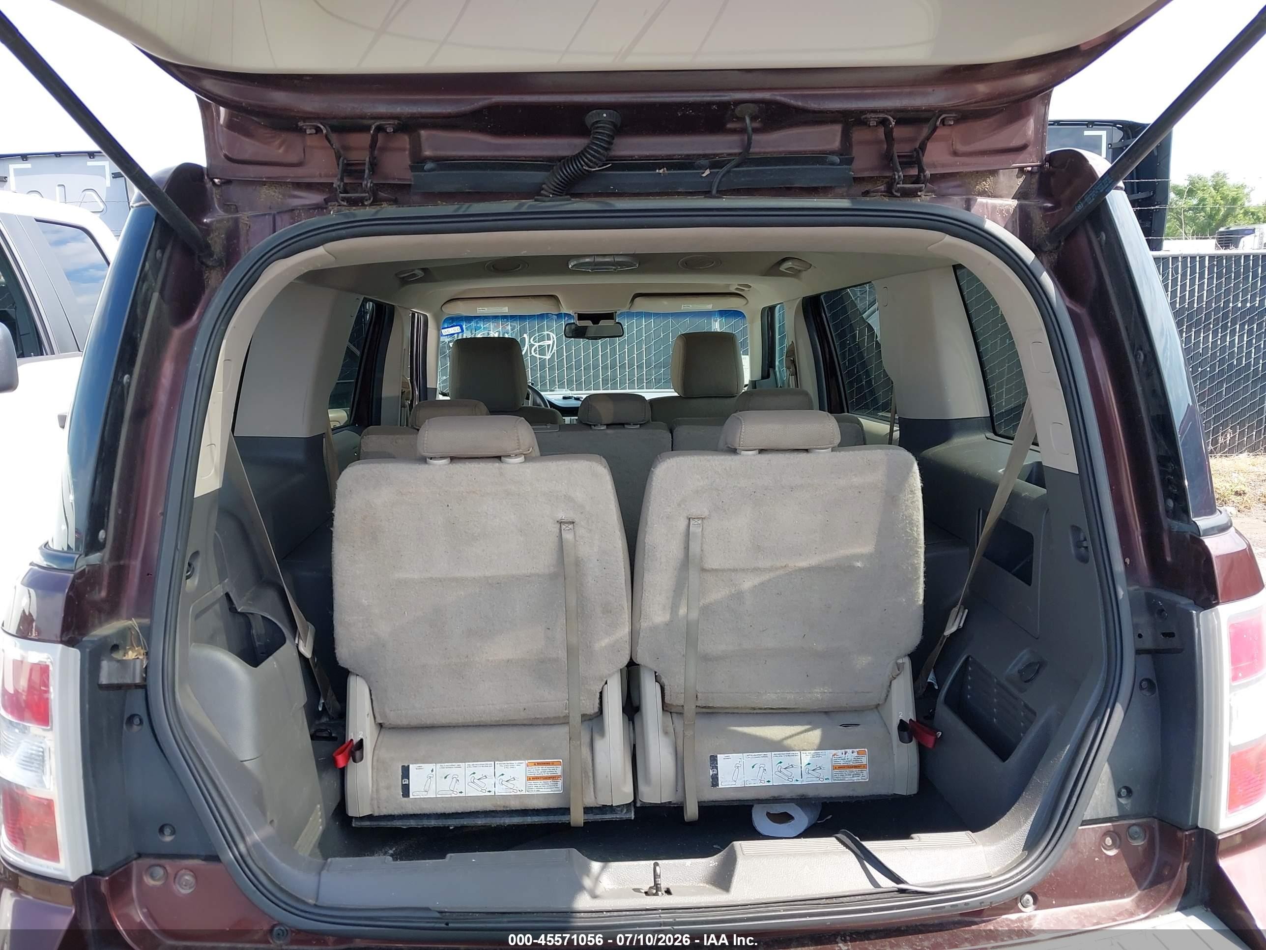 2010 Ford Flex Se Brown vin: 2FMGK5BC1ABB10435