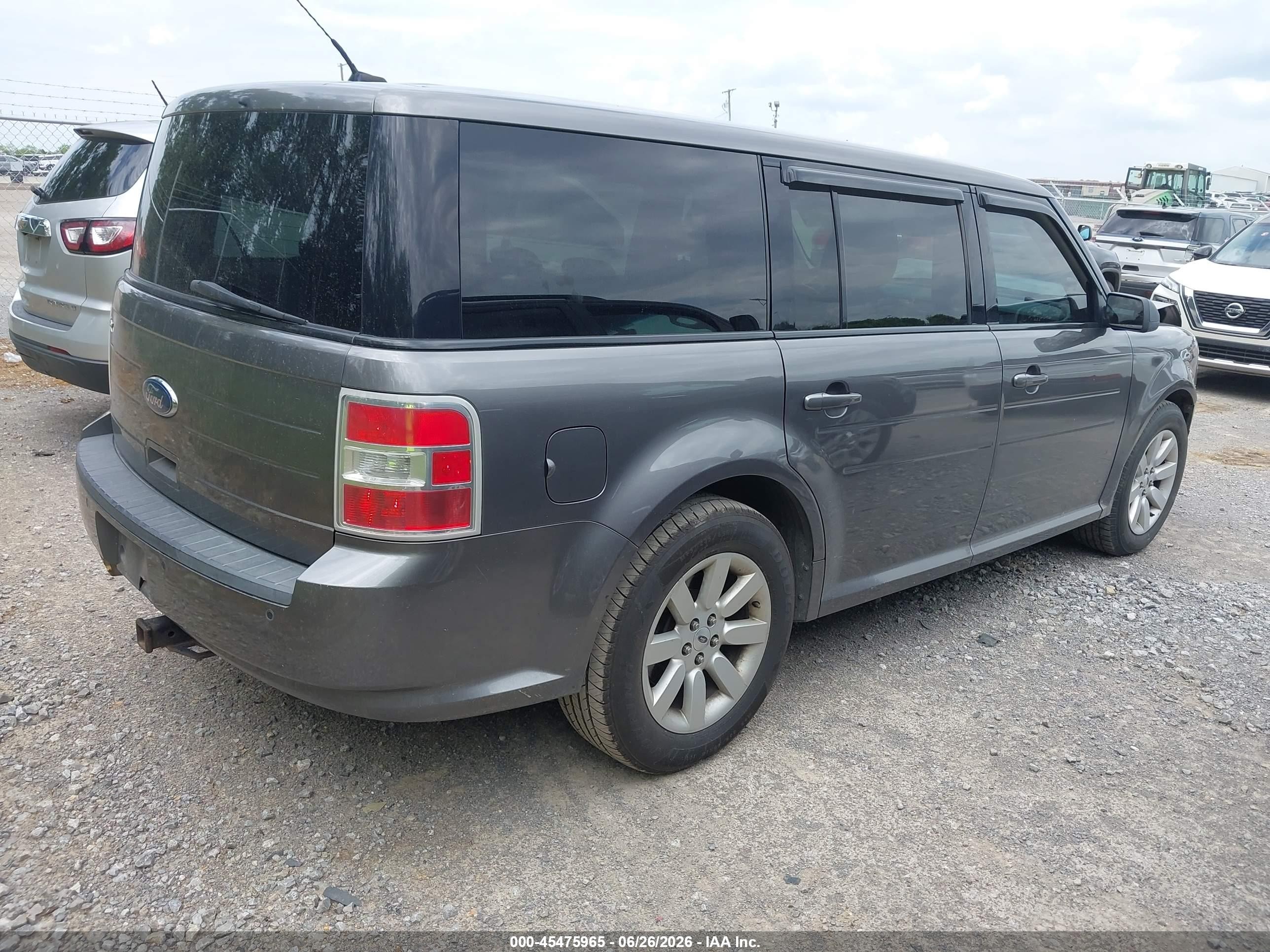 2010 Ford Flex Se Серый vin: 2FMGK5BC2ABA81303