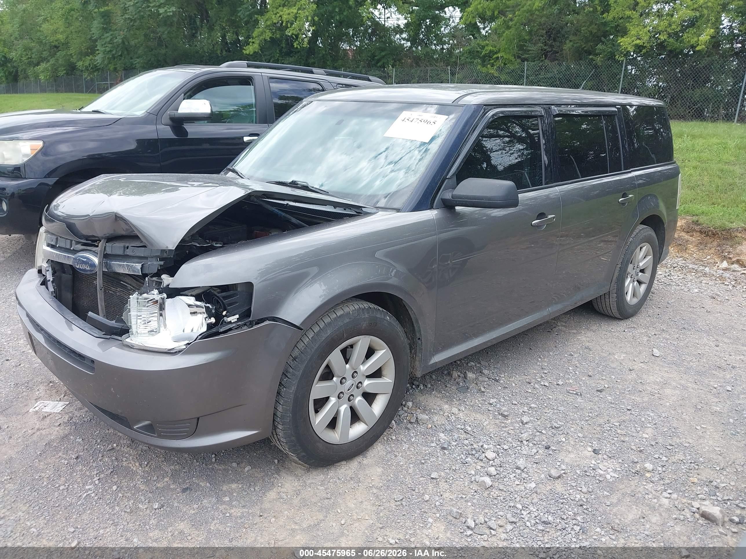 2010 Ford Flex Se Серый vin: 2FMGK5BC2ABA81303