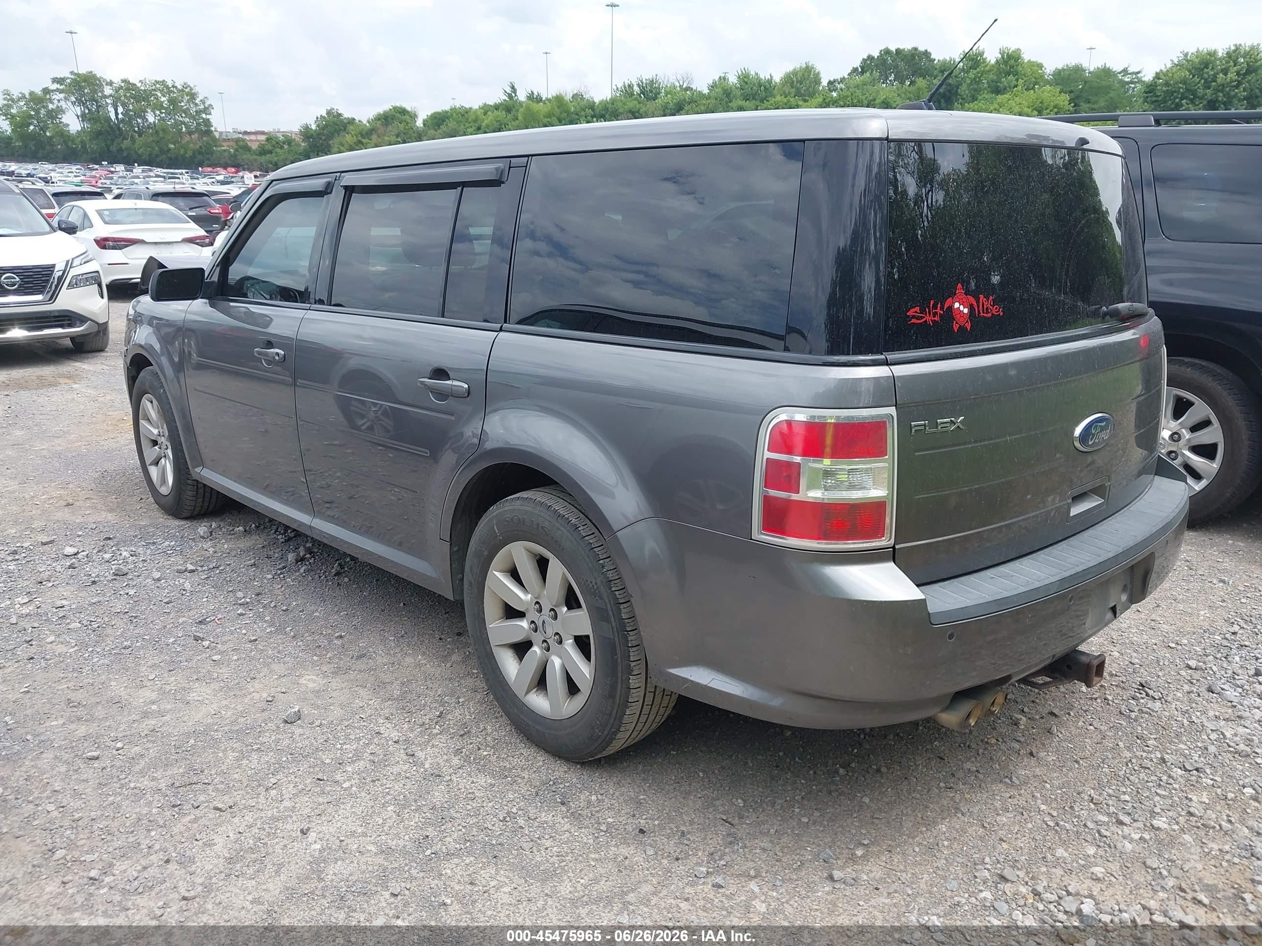 2010 Ford Flex Se Серый vin: 2FMGK5BC2ABA81303