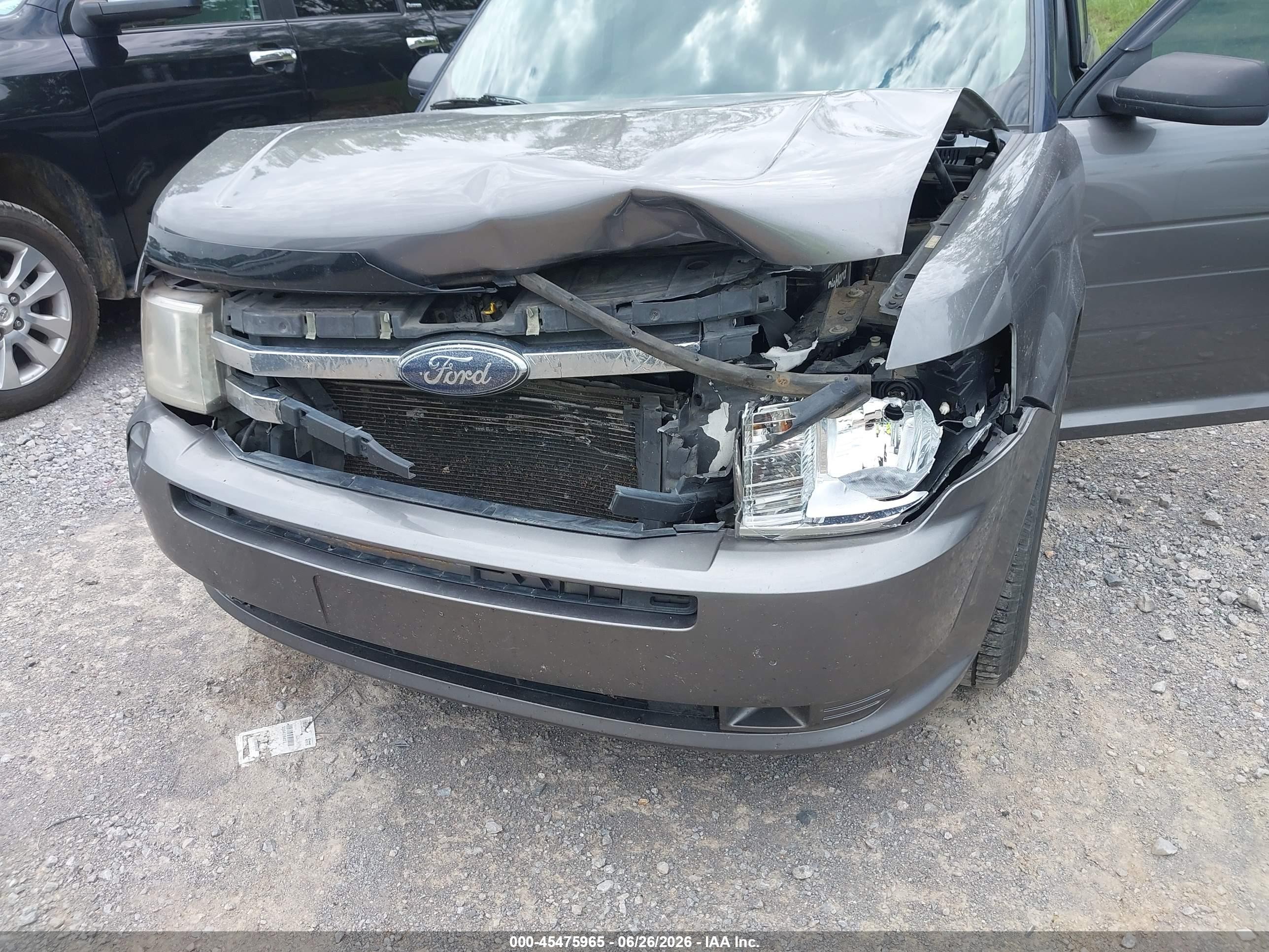 2010 Ford Flex Se Серый vin: 2FMGK5BC2ABA81303