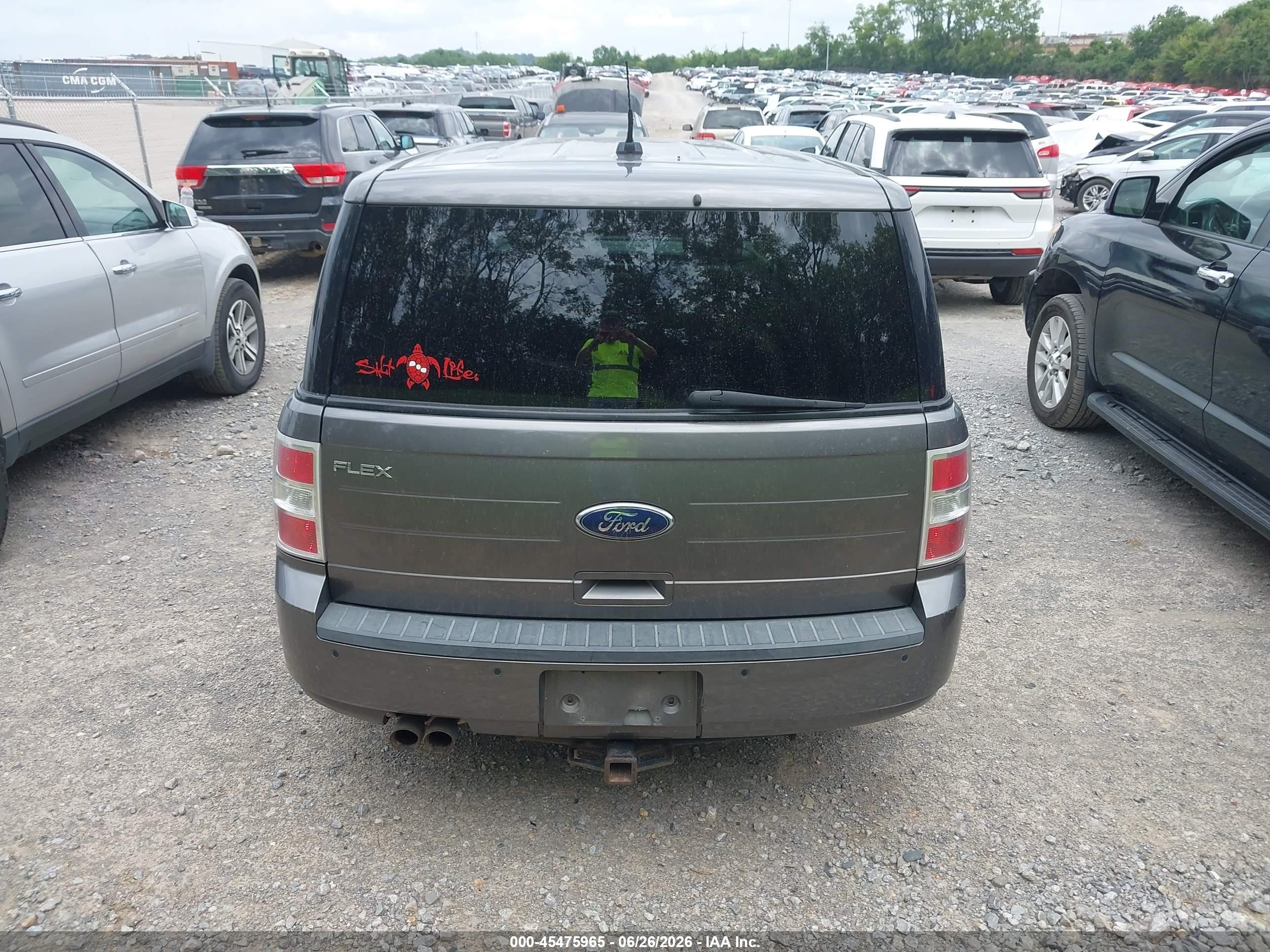 2010 Ford Flex Se Серый vin: 2FMGK5BC2ABA81303