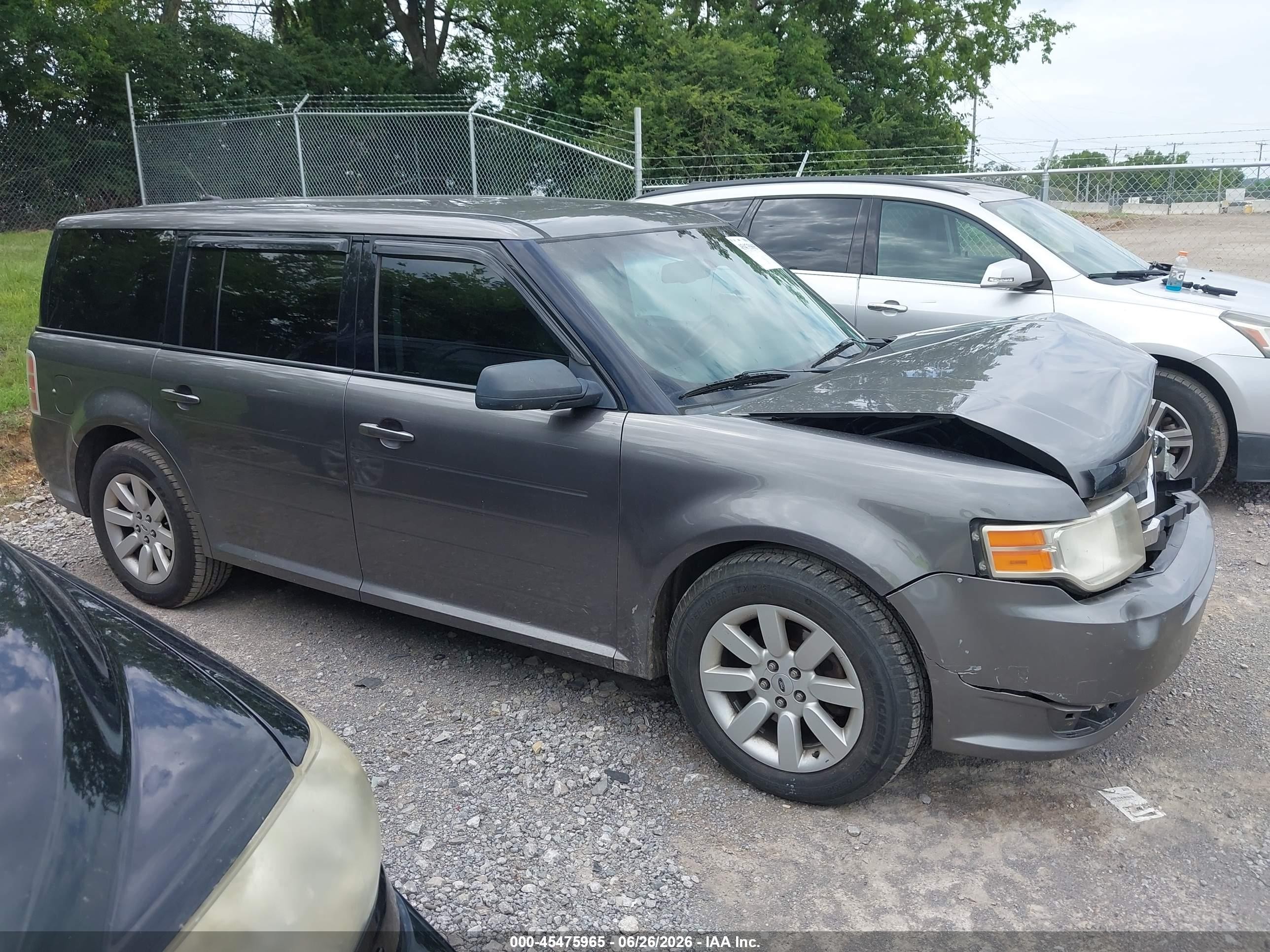 2010 Ford Flex Se Серый vin: 2FMGK5BC2ABA81303