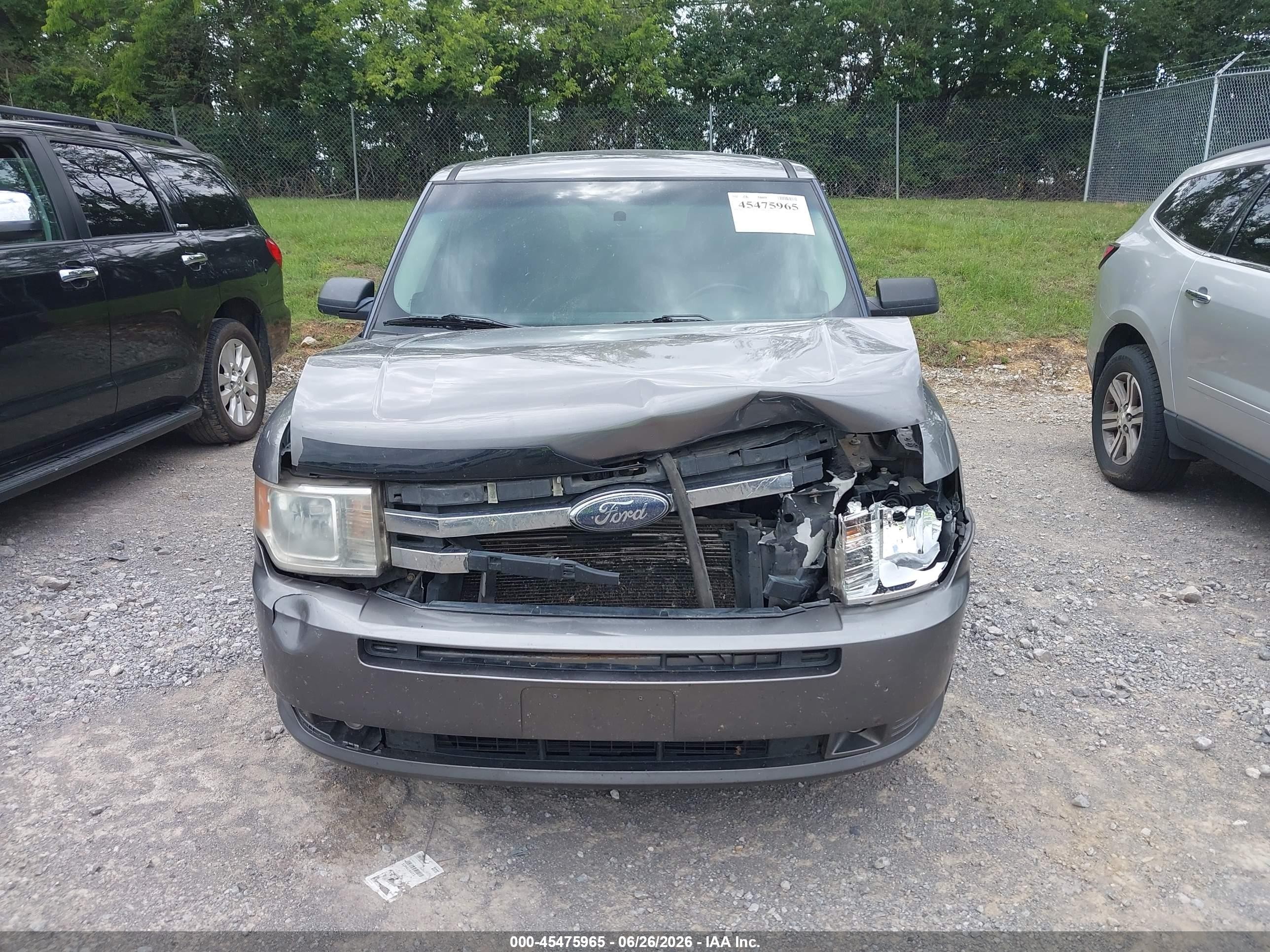 2010 Ford Flex Se Серый vin: 2FMGK5BC2ABA81303