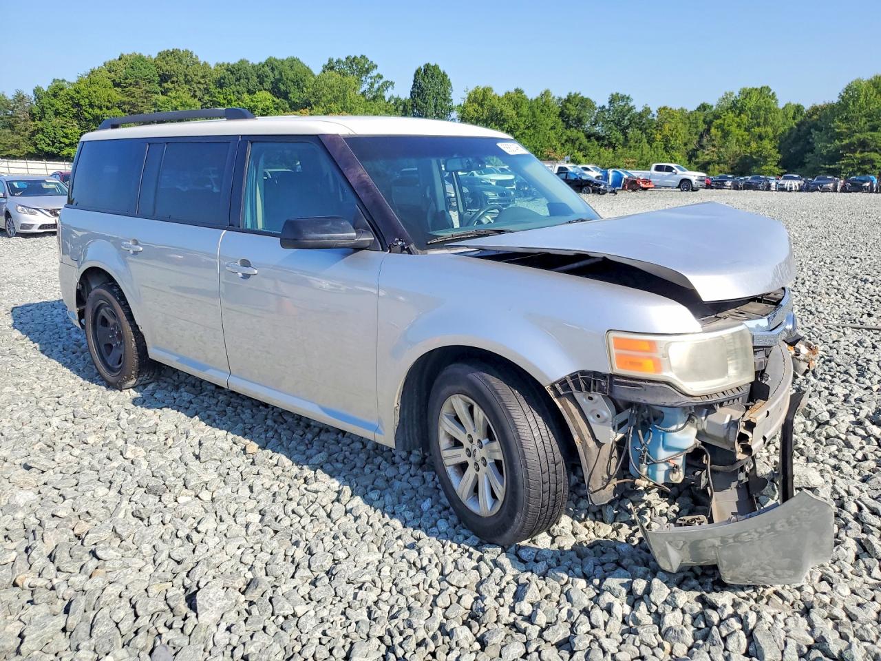2010 Ford Flex Silver vin: 2FMGK5BC3ABA98689