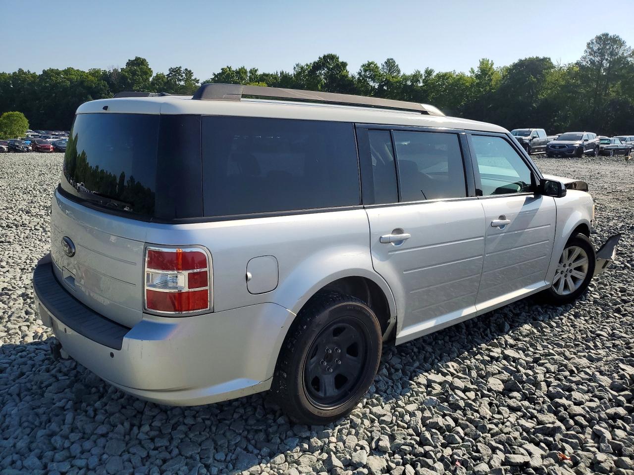 2010 Ford Flex Silver vin: 2FMGK5BC3ABA98689