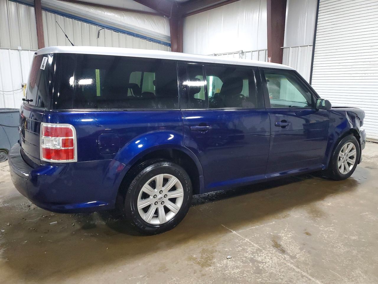 2011 Ford Flex Se Blue vin: 2FMGK5BC3BBD10525