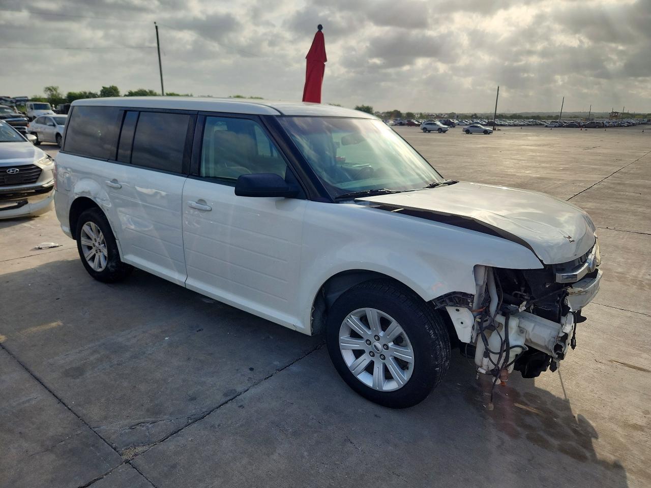 2011 Ford Flex Se Белый vin: 2FMGK5BC3BBD24442