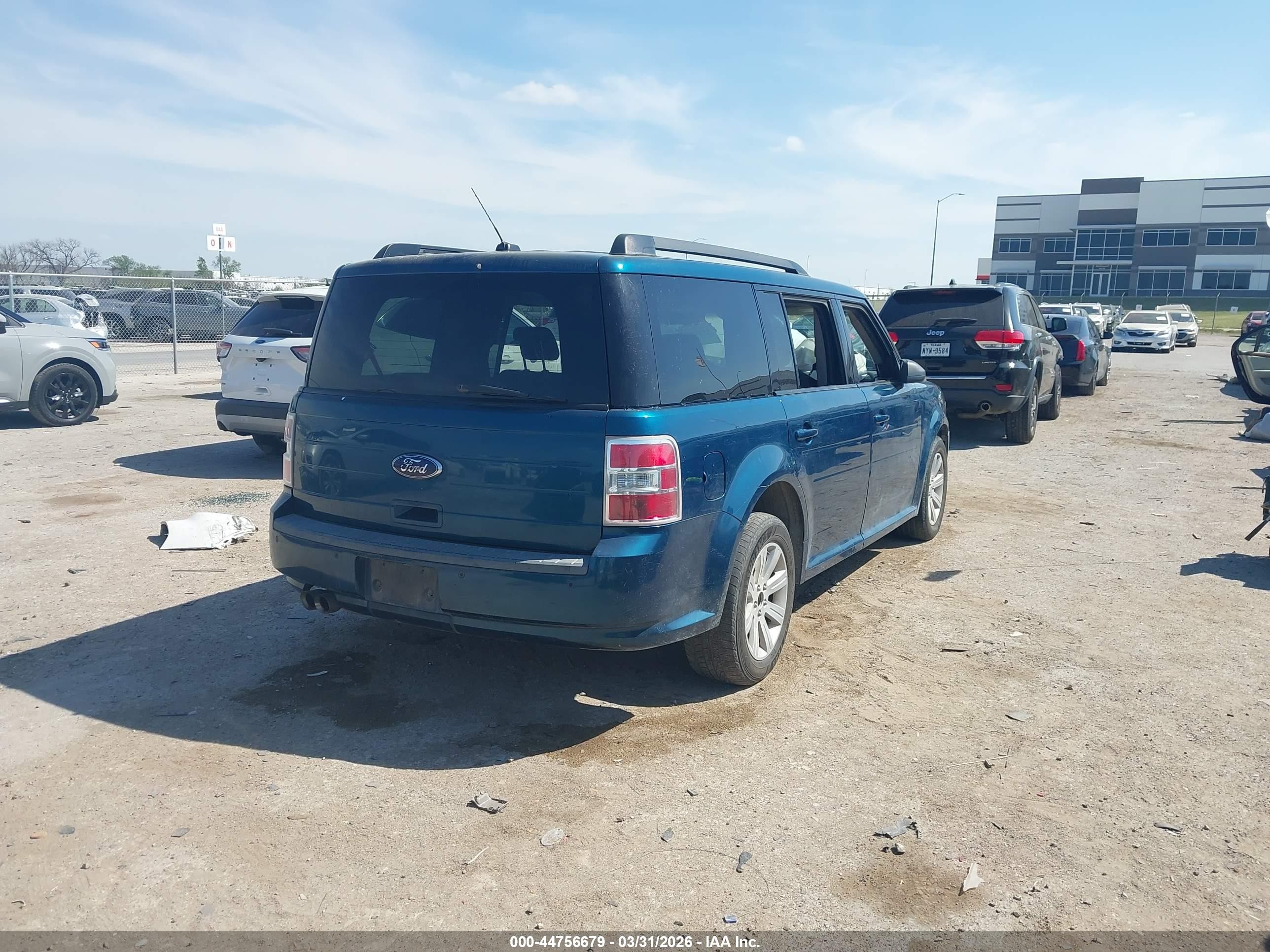 2011 Ford Flex Se Зеленый vin: 2FMGK5BC3BBD24974