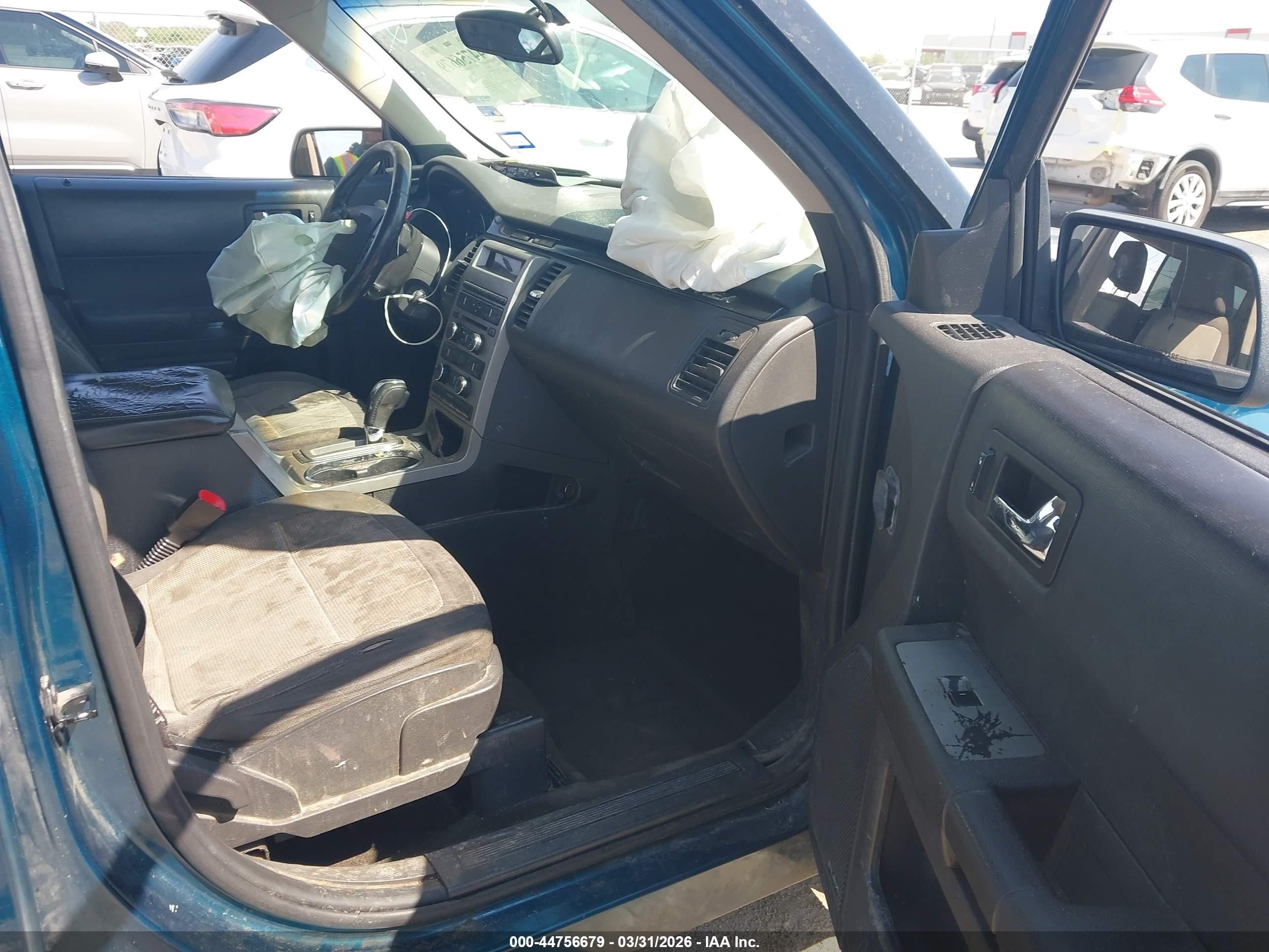 2011 Ford Flex Se Зеленый vin: 2FMGK5BC3BBD24974