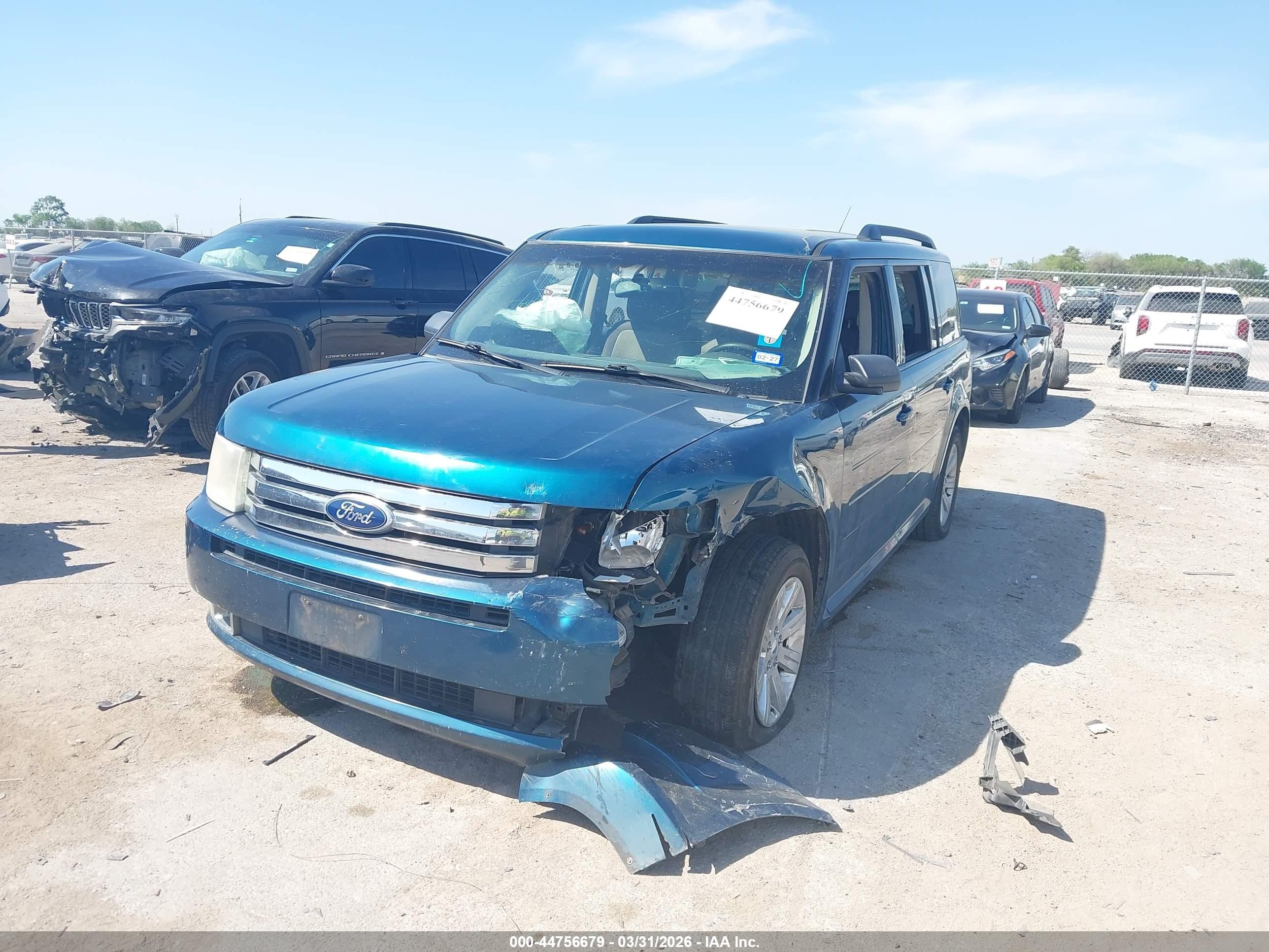 2011 Ford Flex Se Зеленый vin: 2FMGK5BC3BBD24974