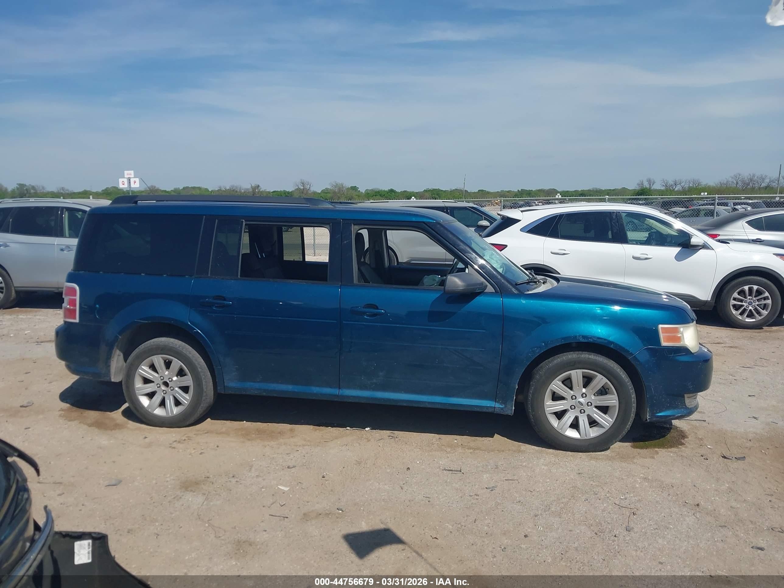 2011 Ford Flex Se Зеленый vin: 2FMGK5BC3BBD24974