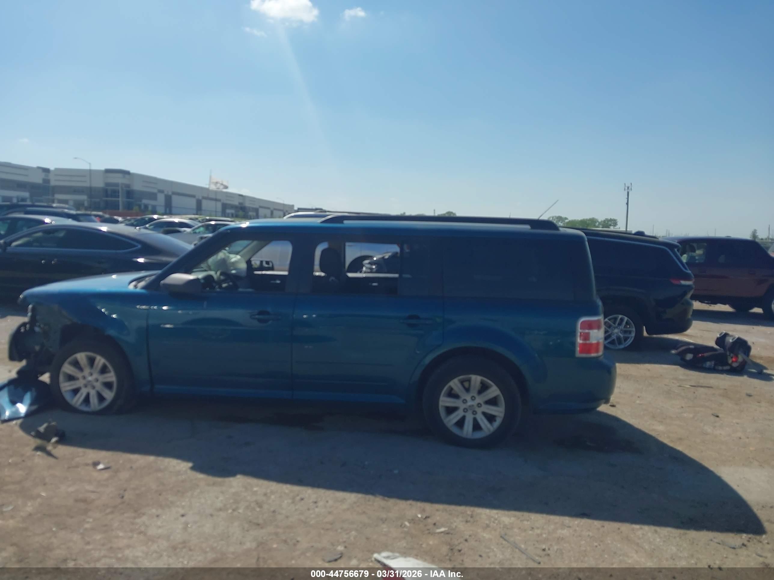 2011 Ford Flex Se Зеленый vin: 2FMGK5BC3BBD24974