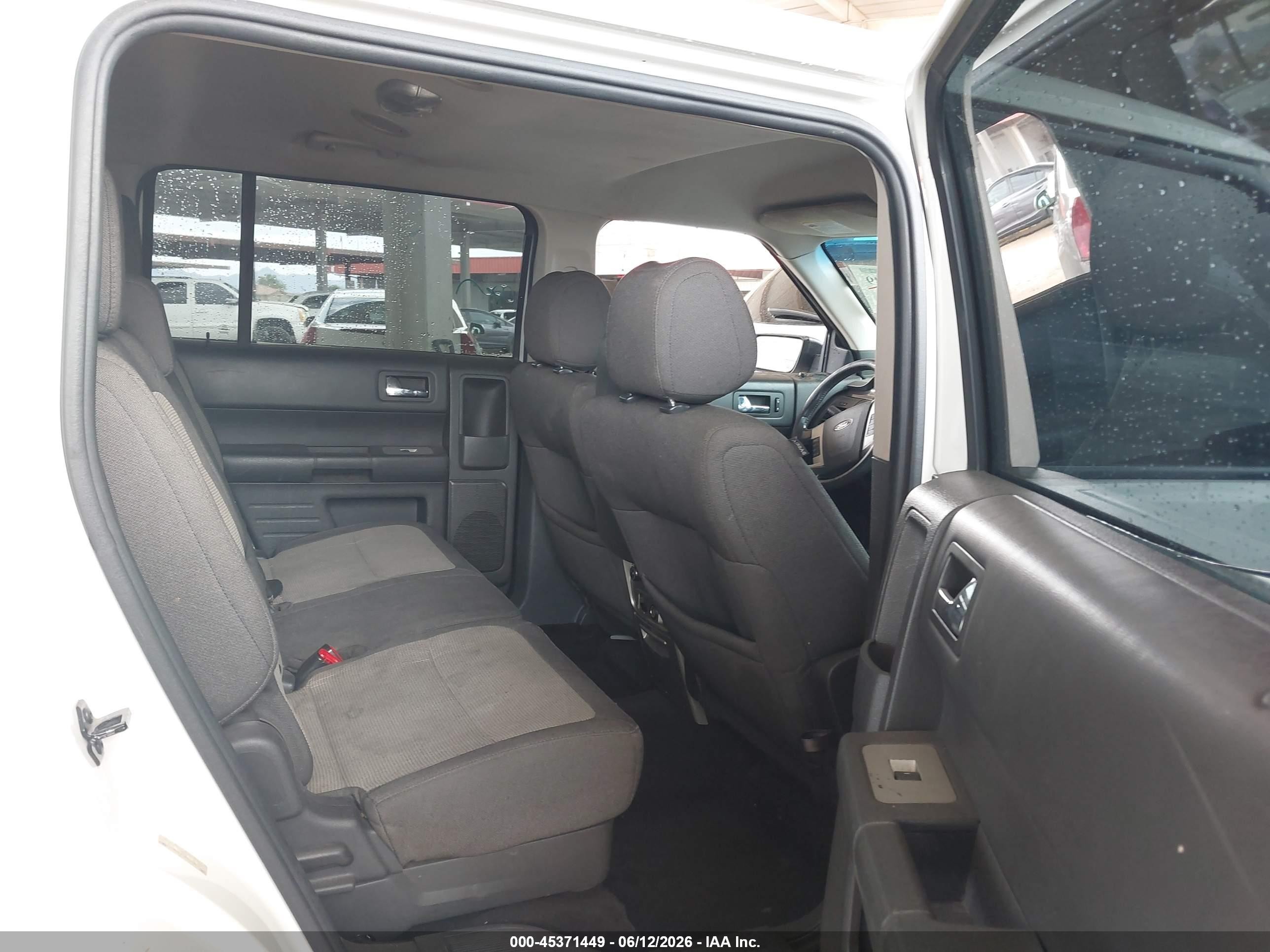 2012 Ford Flex Se White vin: 2FMGK5BC3CBD07030