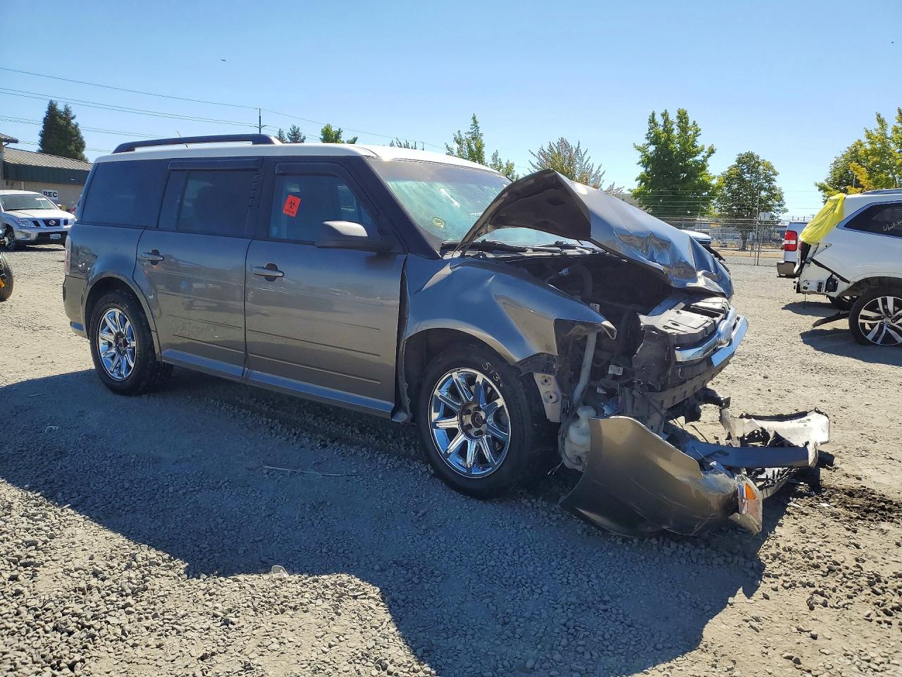 2012 Ford Flex Se Gray vin: 2FMGK5BC3CBD12907