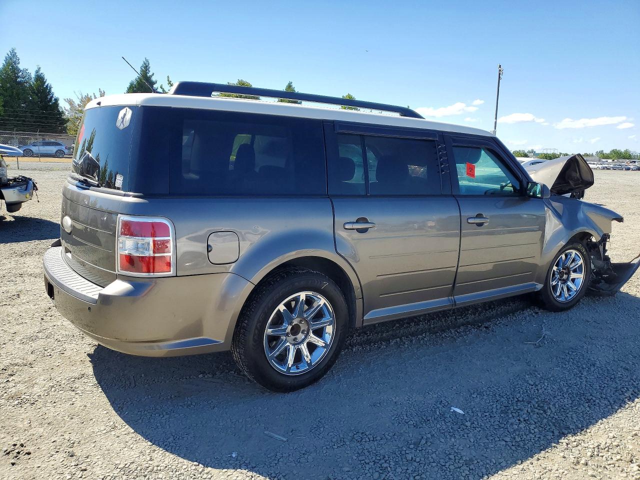 2012 Ford Flex Se Gray vin: 2FMGK5BC3CBD12907