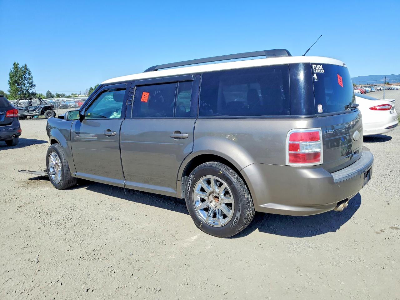 2012 Ford Flex Se Gray vin: 2FMGK5BC3CBD12907