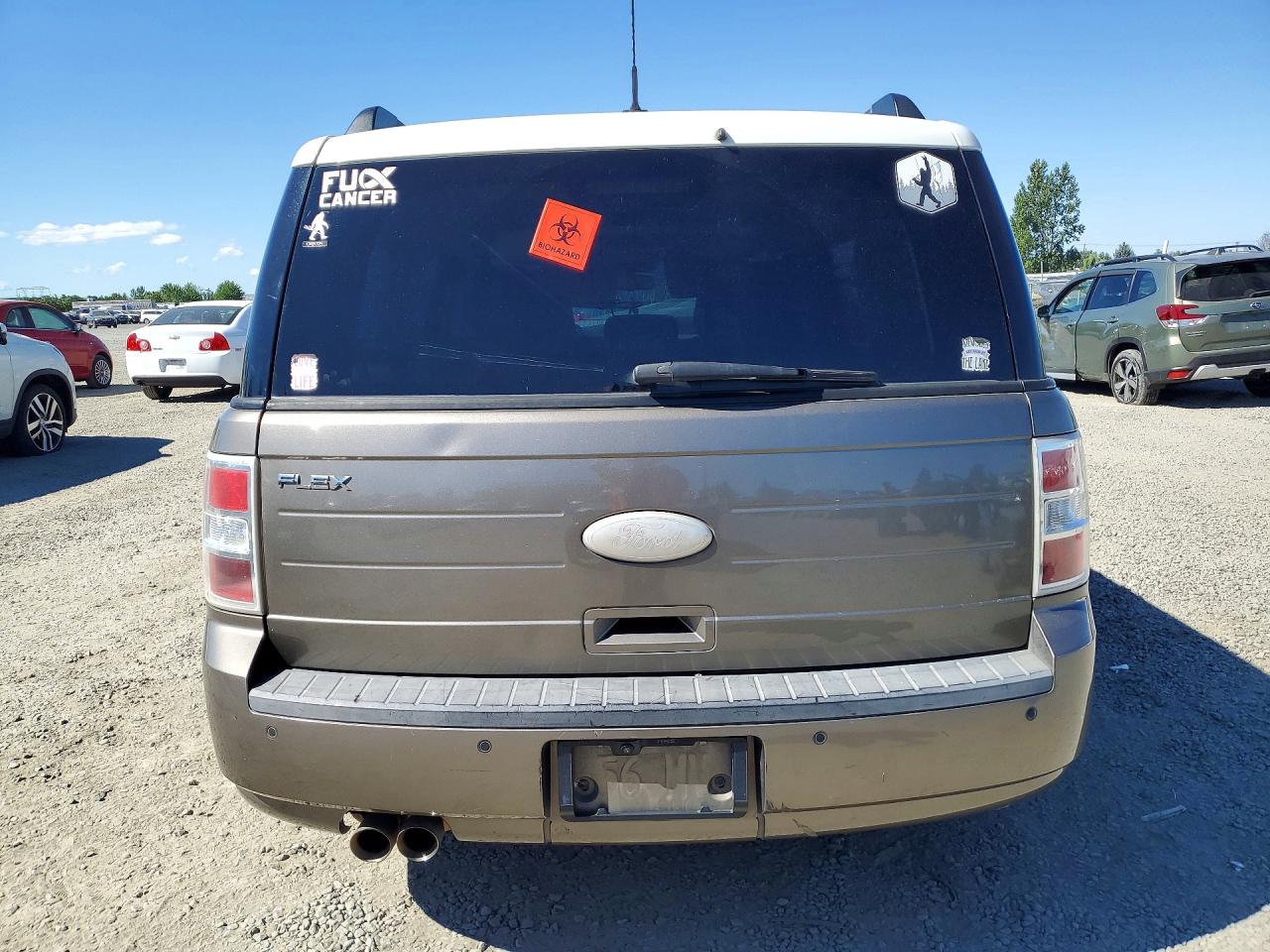 2012 Ford Flex Se Gray vin: 2FMGK5BC3CBD12907