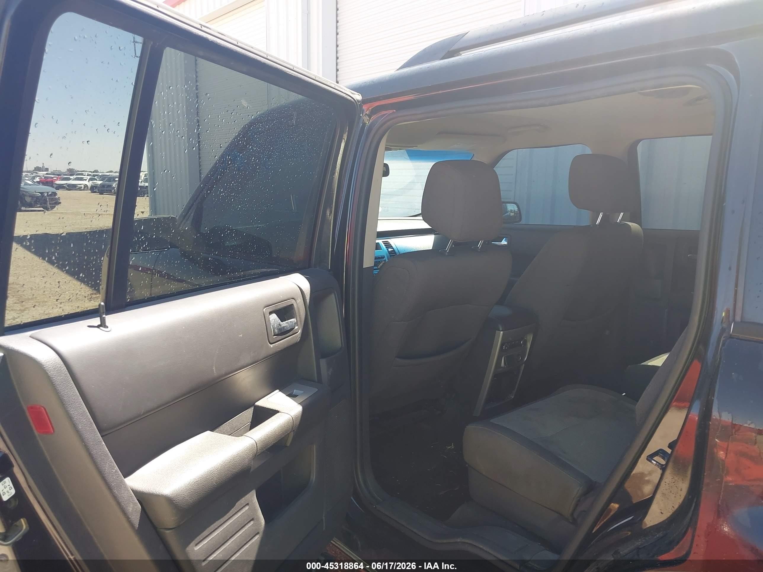 2011 Ford Flex Se Black vin: 2FMGK5BC4BBD13496